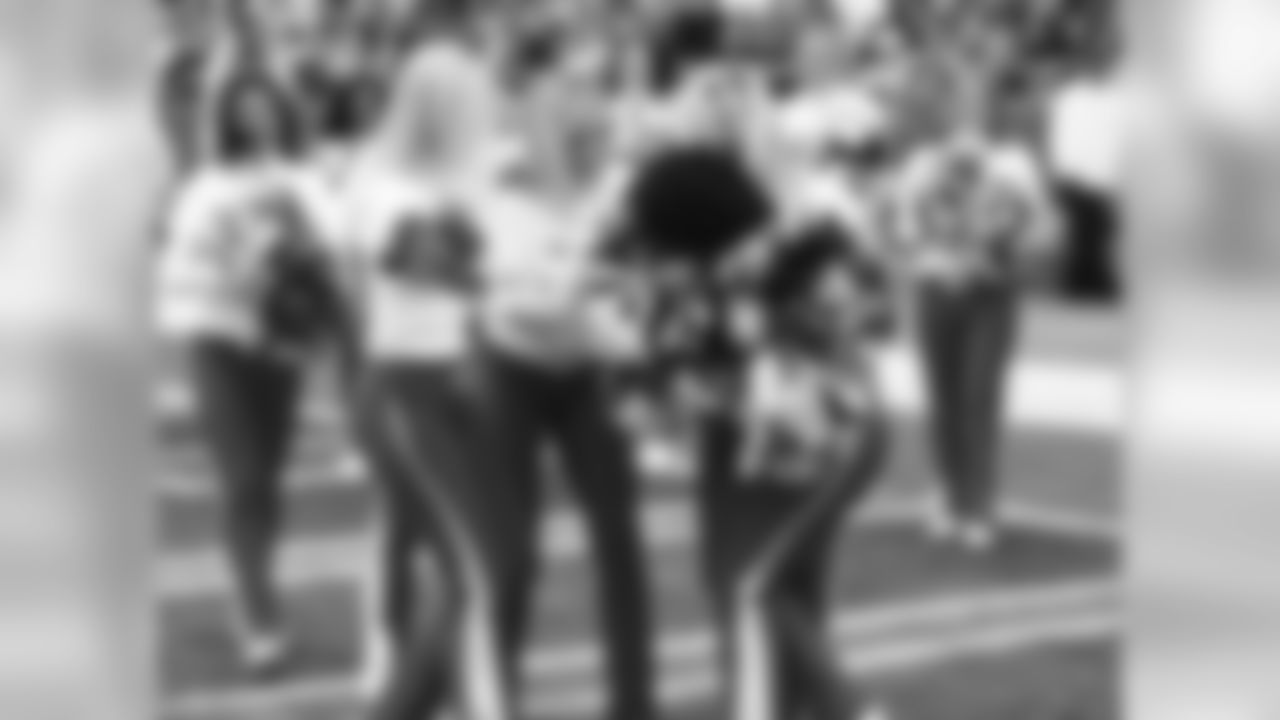 Kansas City Chiefs Cheerleaders during the Chiefs vs Raiders game December 14, 2014