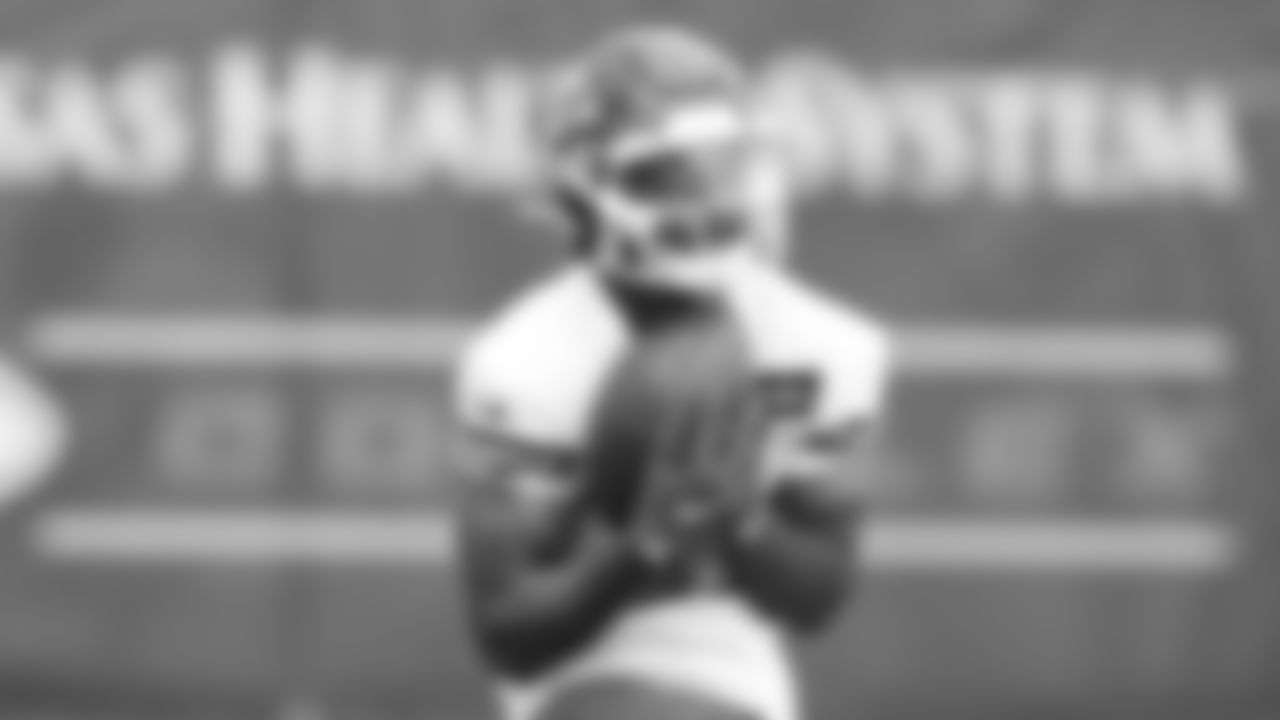 Kansas City Chiefs cornerback Trent McDuffie (21) during practice Thursday May 26th, 2022.