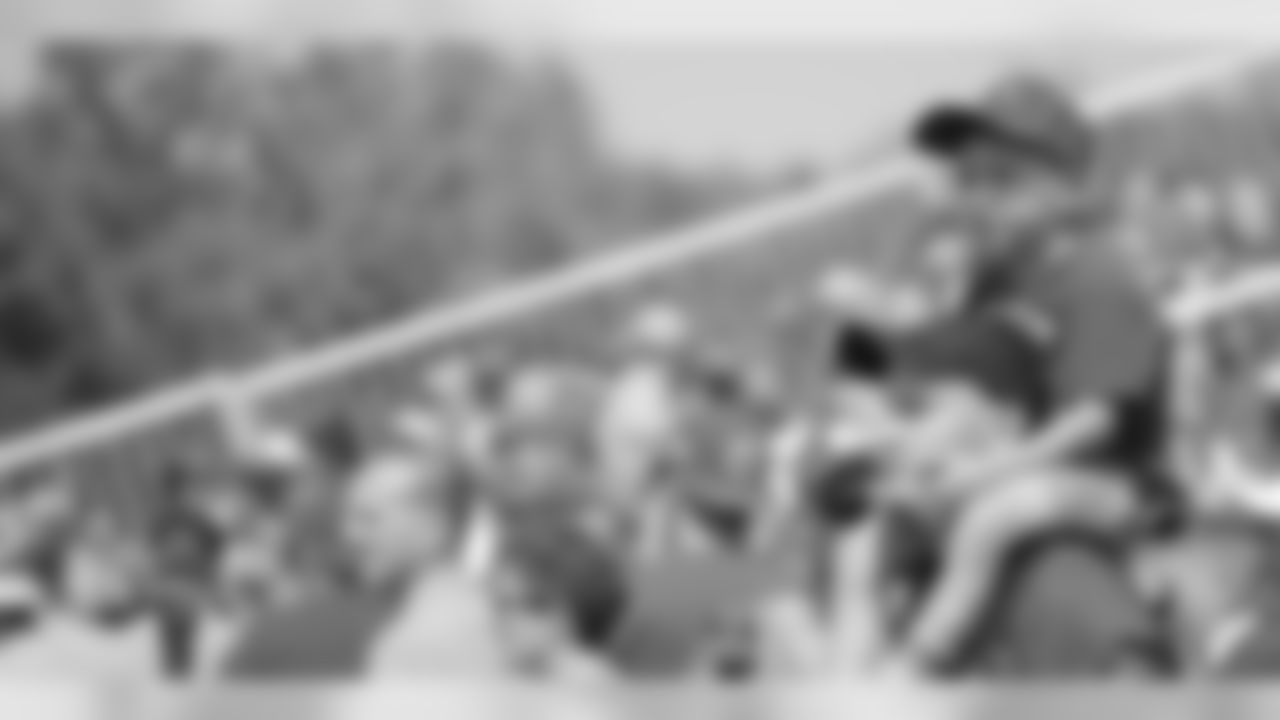 Fans during 2019 Training Camp practice at Missouri Western State University in St. Joseph, MO.