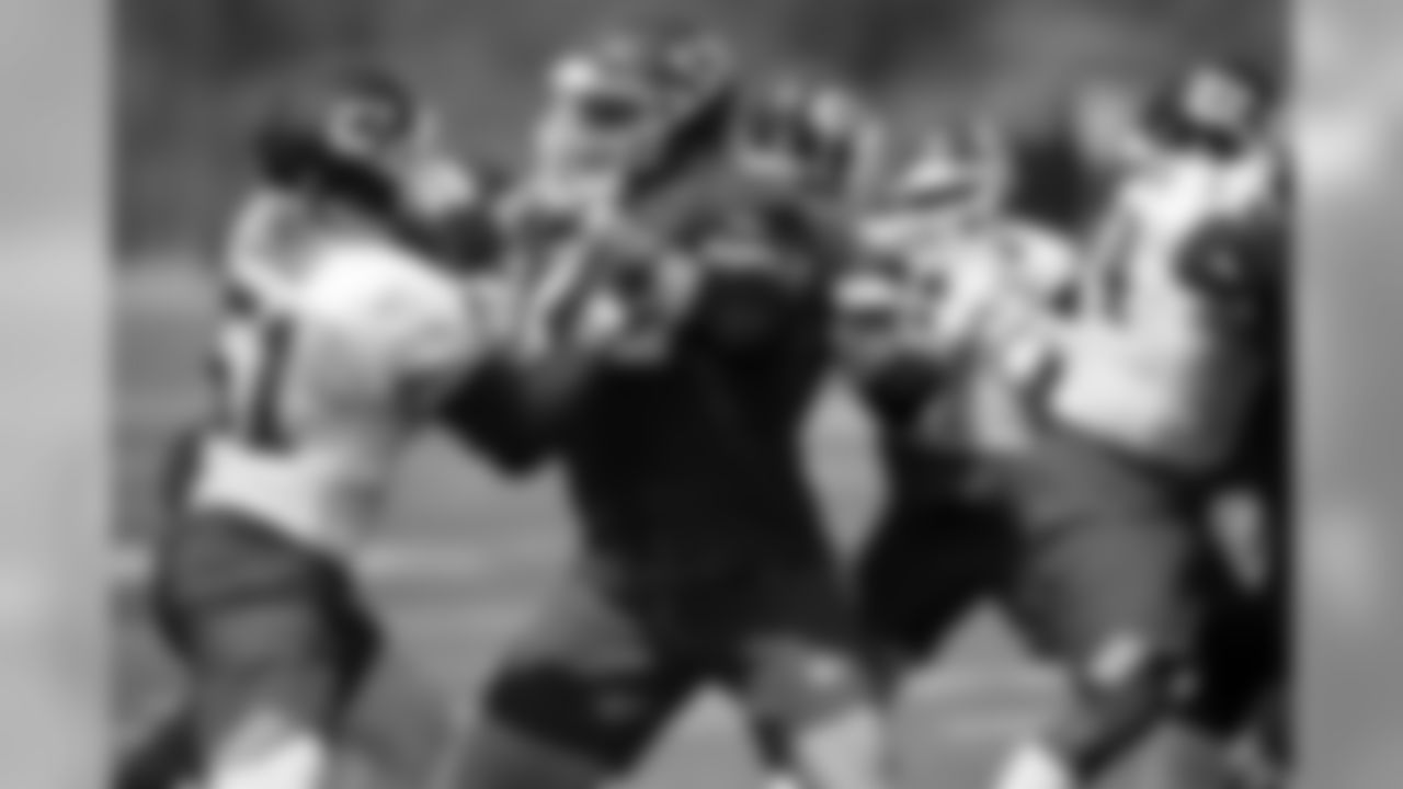 Kansas City Chiefs offensive tackle Eric Fisher (72) during practice on 8/22/18
