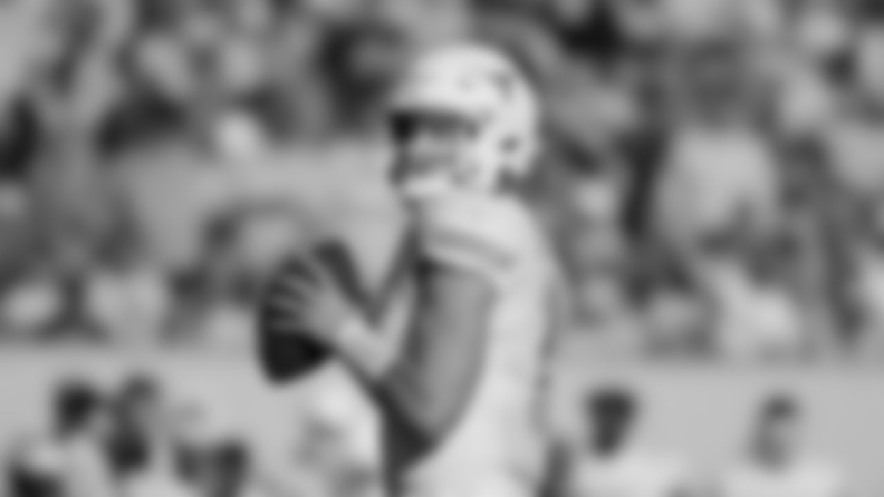 Texas quarterback Sam Ehlinger (11) during the first half/second half of an NCAA college football game Saturday, Oct. 5, 2019, in Morgantown, W.Va. (AP Photo/Raymond Thompson)