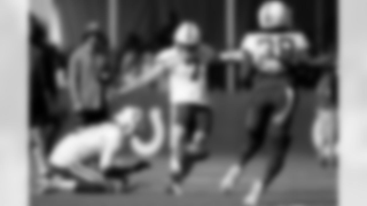 8 P Rigoberto Sanchez , 7 K Matt Gay, 38 CB Tony Brown
2023 Colts Training Camp - Grand Park