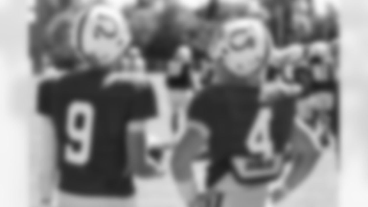 9 QB Nick Foles, #4 QB Sam Ehlinger