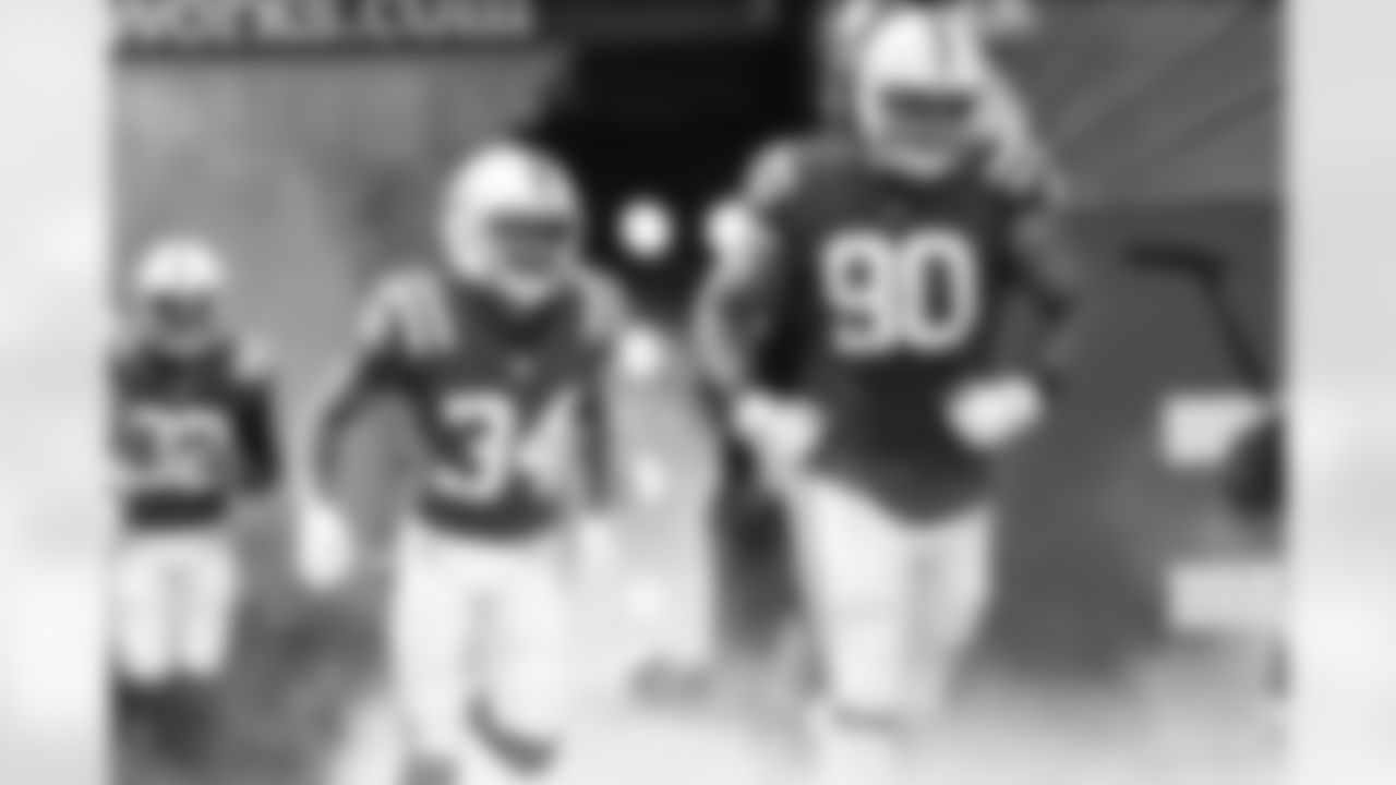 34 CB Isaiah Rodgers, #90 DT Grover Stewart