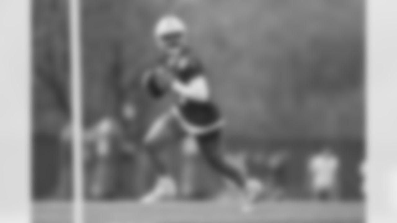 10 QB Gardner Minshew II
Players practice during voluntary minicamp offseason workouts.