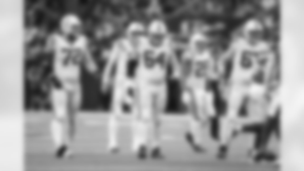 72 T/G Braden Smith, #64 G Mark Glowinski, #63 G Danny Pinter