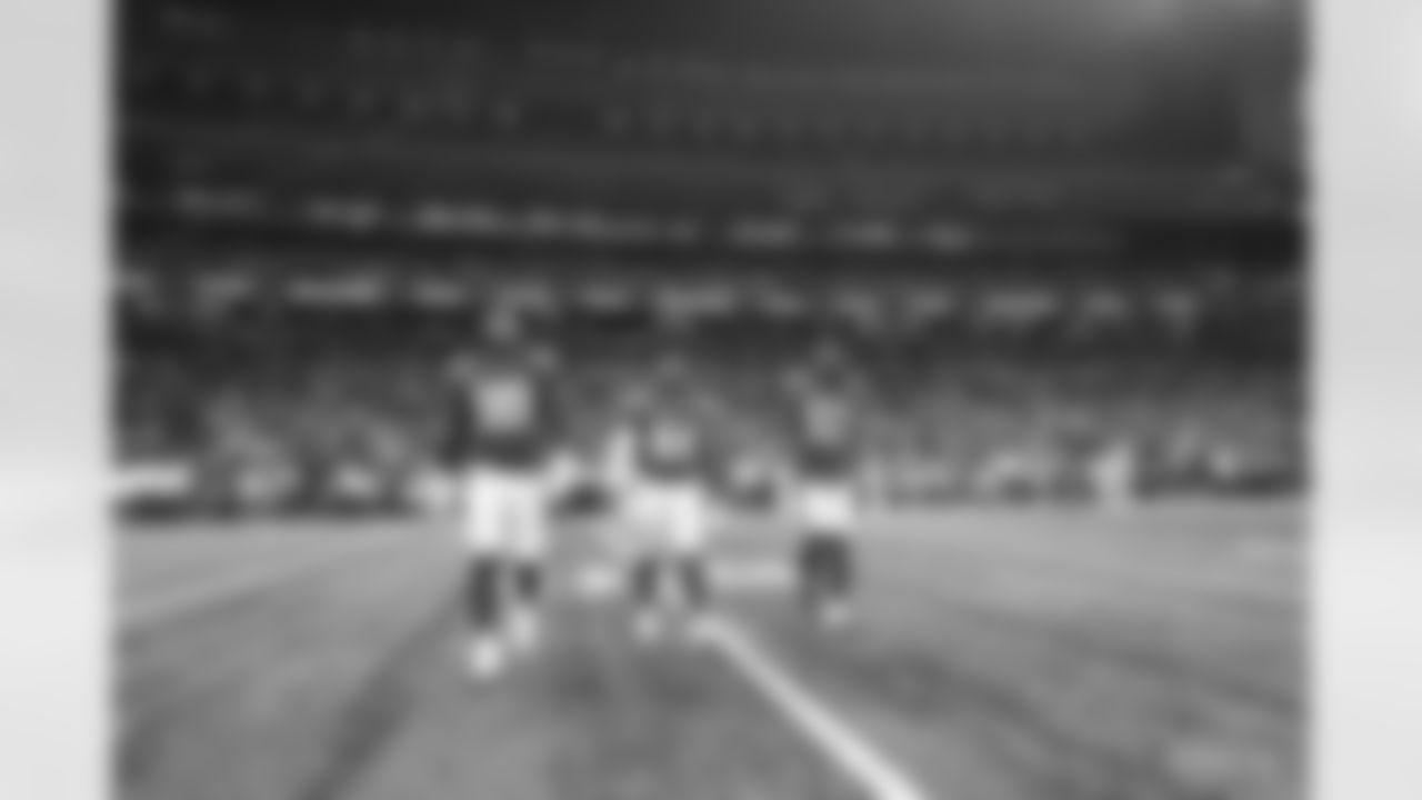99 DT DeForest Buckner, #44 LB Zaire Franklin, #53 LB Darius Leonard