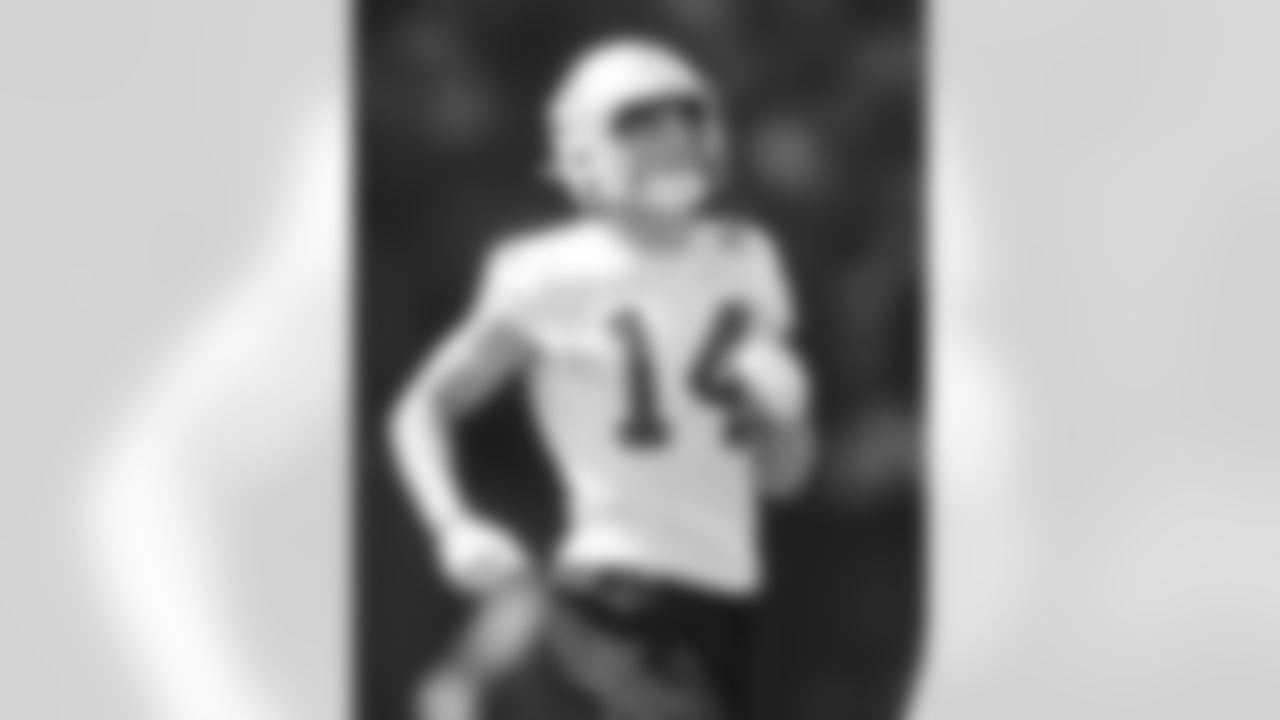 14 WR Alec Pierce
Players train during Phase III of offseason workouts.