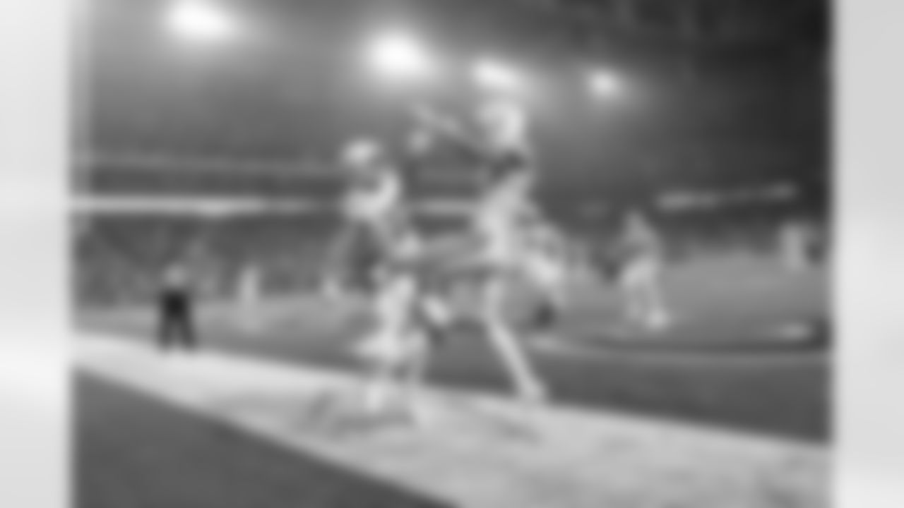 10 WR Dezmon Patmon, #11 WR Michael Pittman Jr., #13 WR T.Y. Hilton, #81 TE Mo Alie-Cox, #63 G Danny Pinter