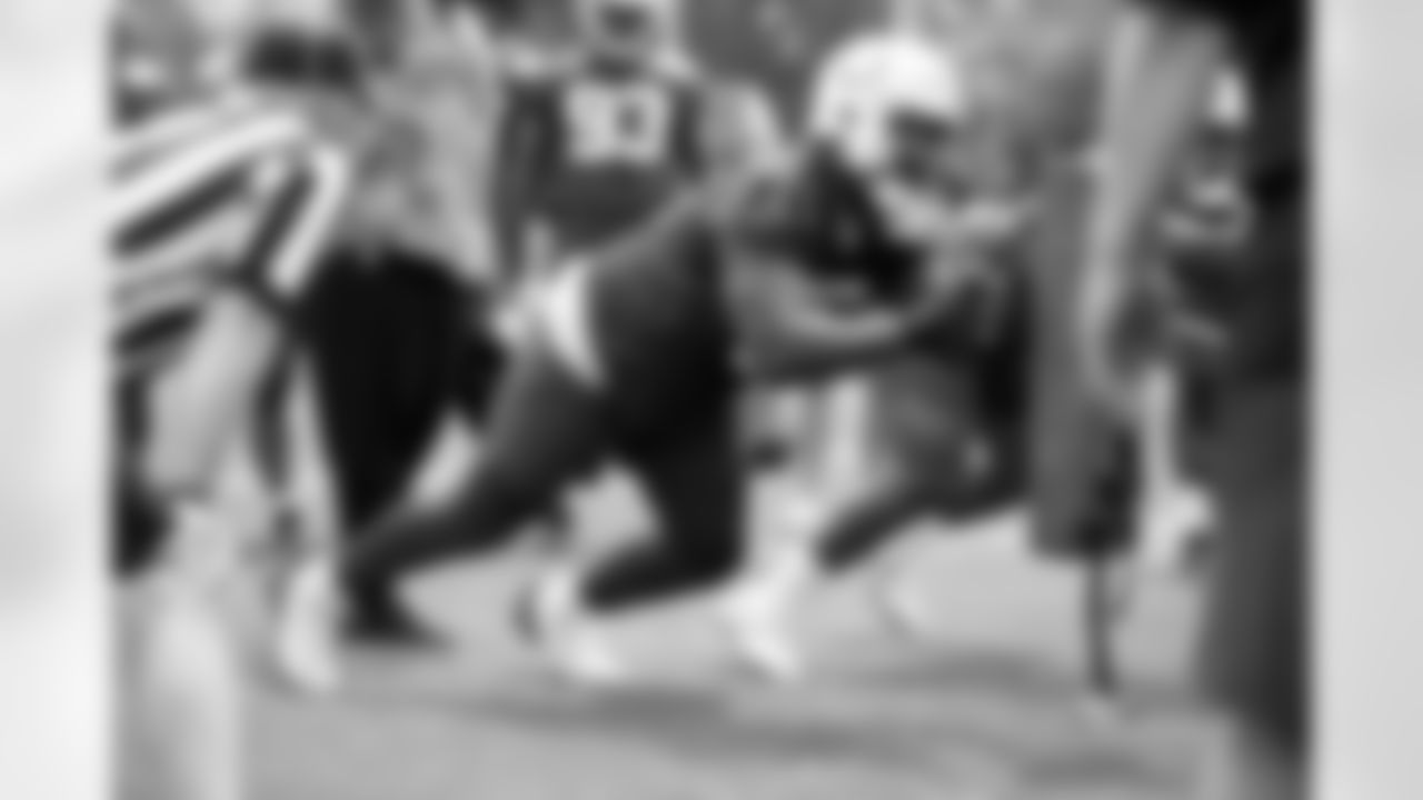 68 DT Caleb Sampson
Players train during Phase III OTAs of offseason workouts.