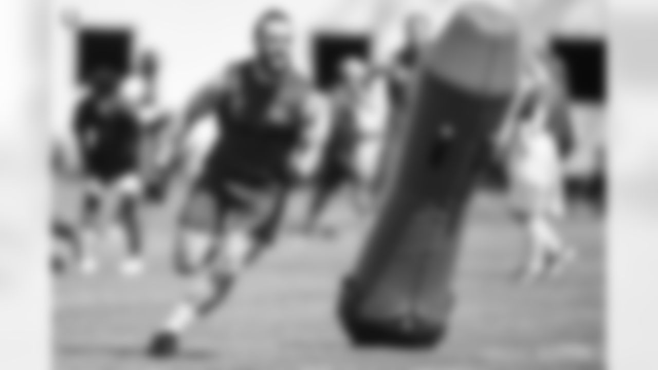 The Colts hit the field during phase II of their off season training.