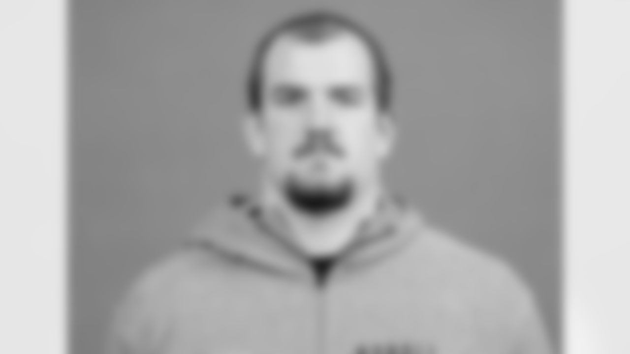 Oregon offensive lineman Alex Forsyth poses for a portrait at the NFL football Combine on Thursday, March 2, 2023 in Indianapolis. (AJ Mast/AP Images for the NFL)