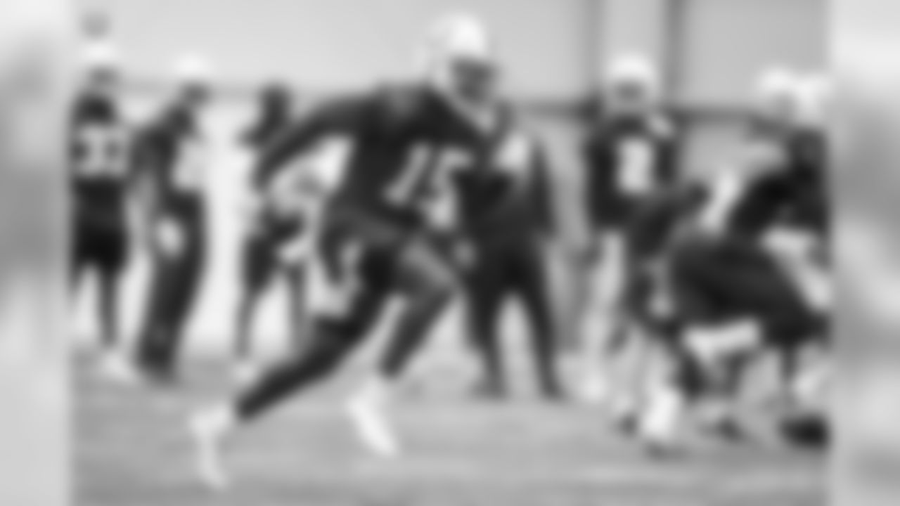 Colts offense takes the field for OTAs