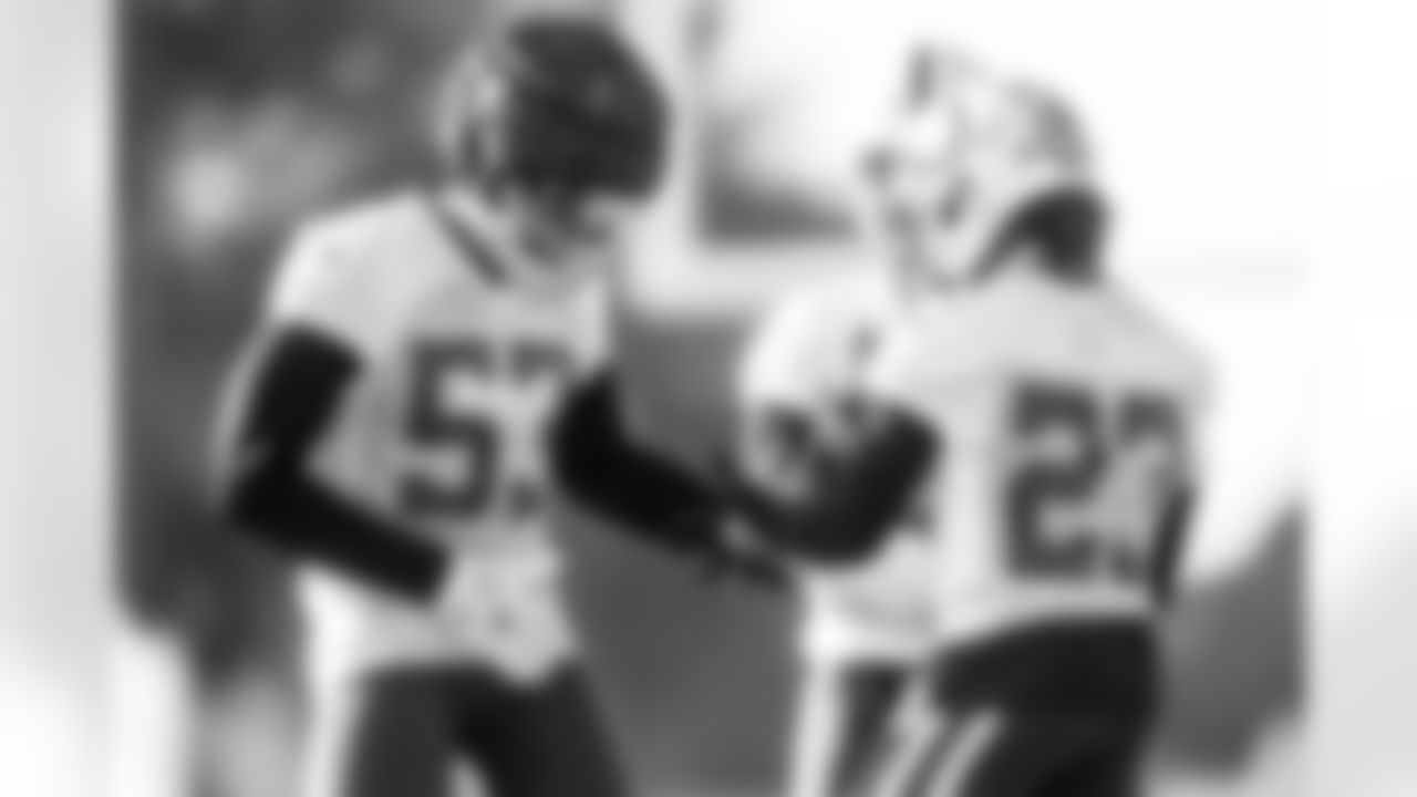 53 LB Shaquille Leonard, 23 CB Kenny Moore II
2023 Colts Training Camp - Grand Park