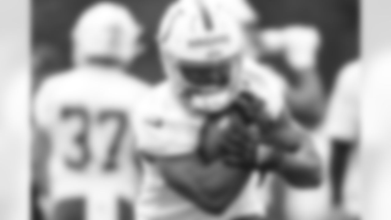 39 RB Darius Hagans
Players train during Phase III of offseason workouts.