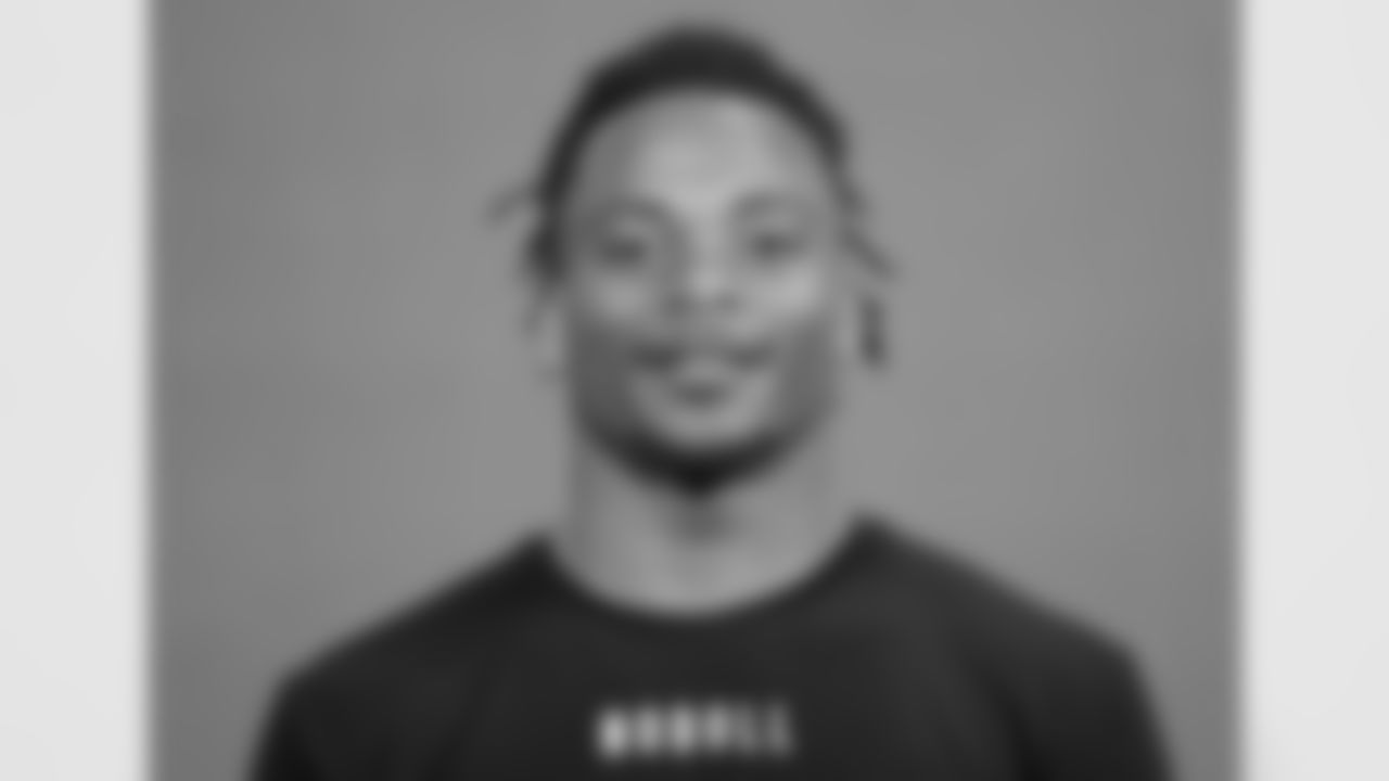 East Carolina running back Keaton Mitchell poses for a portrait at the NFL football Combine on Thursday, March 2, 2023 in Indianapolis. (AJ Mast/AP Images for the NFL)