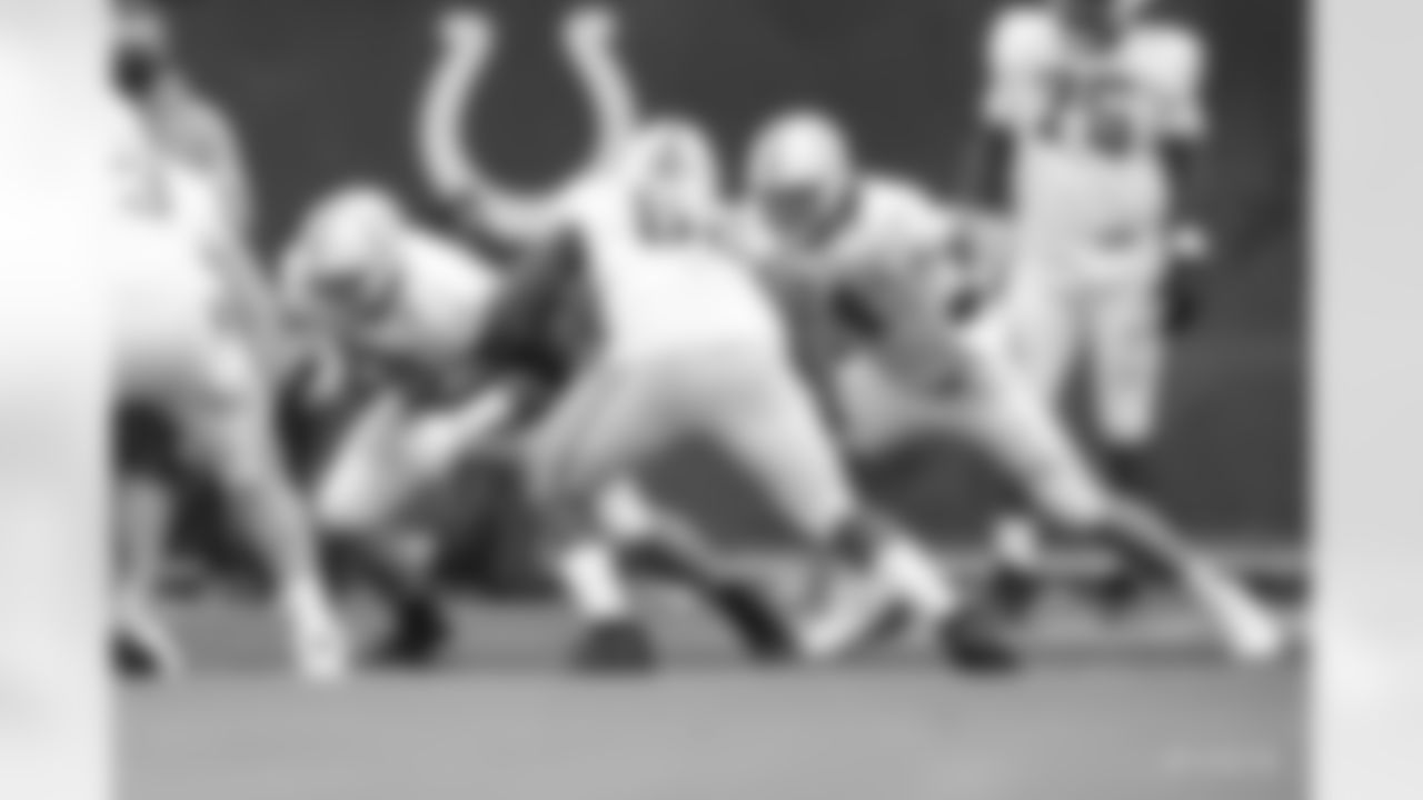 56 C/G Quenton Nelson, #74 T Anthony Castonzo