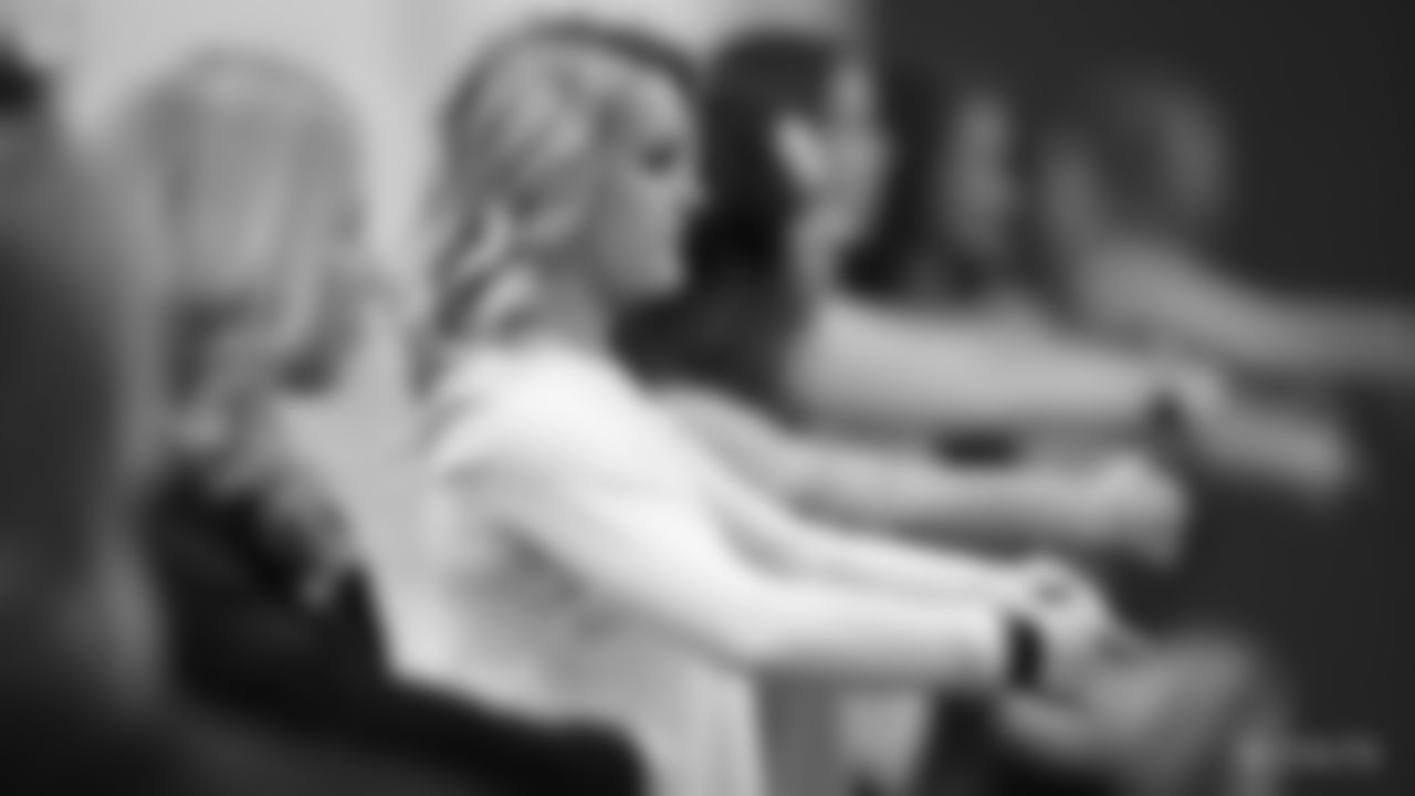 A behind the scenes look at the Colts Cheerleaders prep class on 2/26.