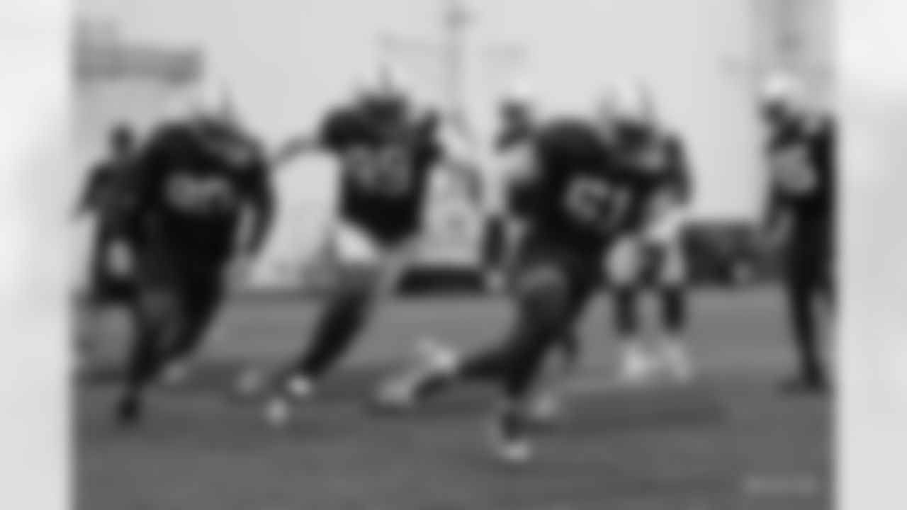 90 DT Grover Stewart, #99 DT DeForest Buckner, #51 DE Kwity Paye