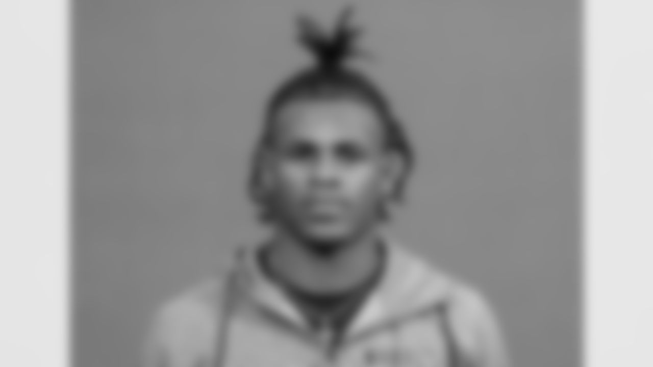 Liberty wide receiver Demario Douglas poses for a portrait at the NFL football Combine on Wednesday, March 1, 2023 in Indianapolis. (AJ Mast/AP Images for the NFL)