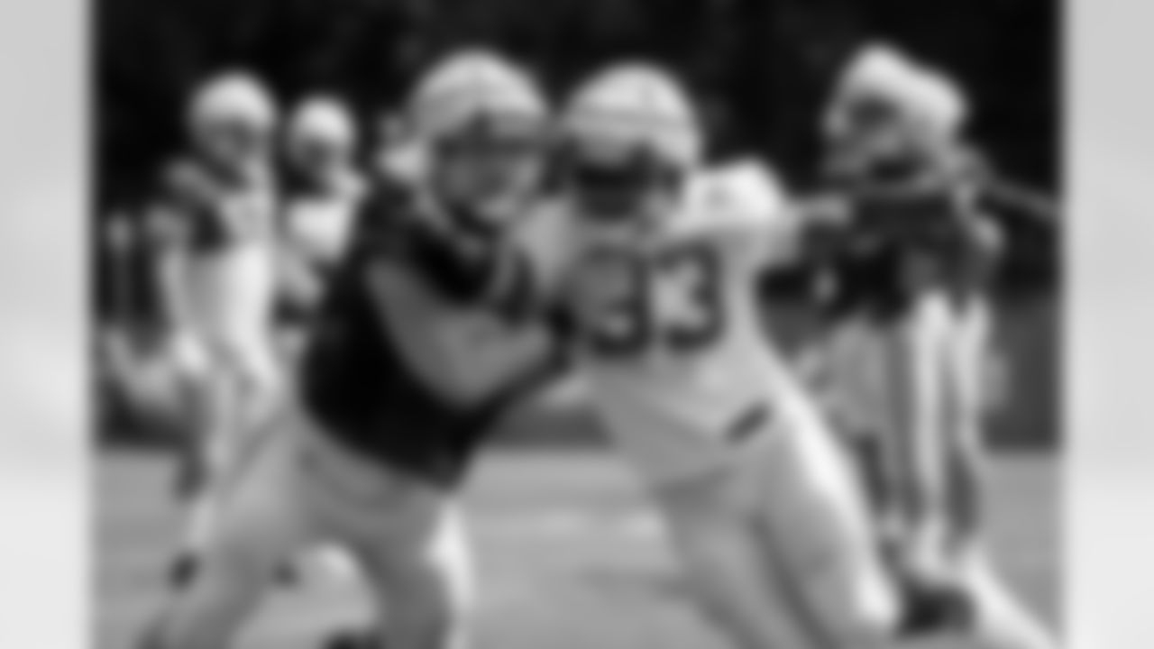 62 C Wesley French, #93 DT Eric Johnson