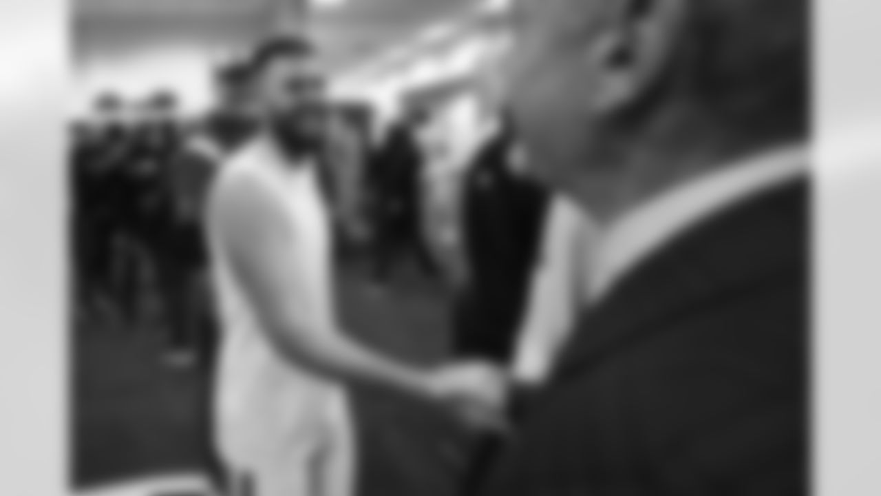 7 K Chase McLaughlin, James Irsay Owner and CEO, Frank Reich Head Coach