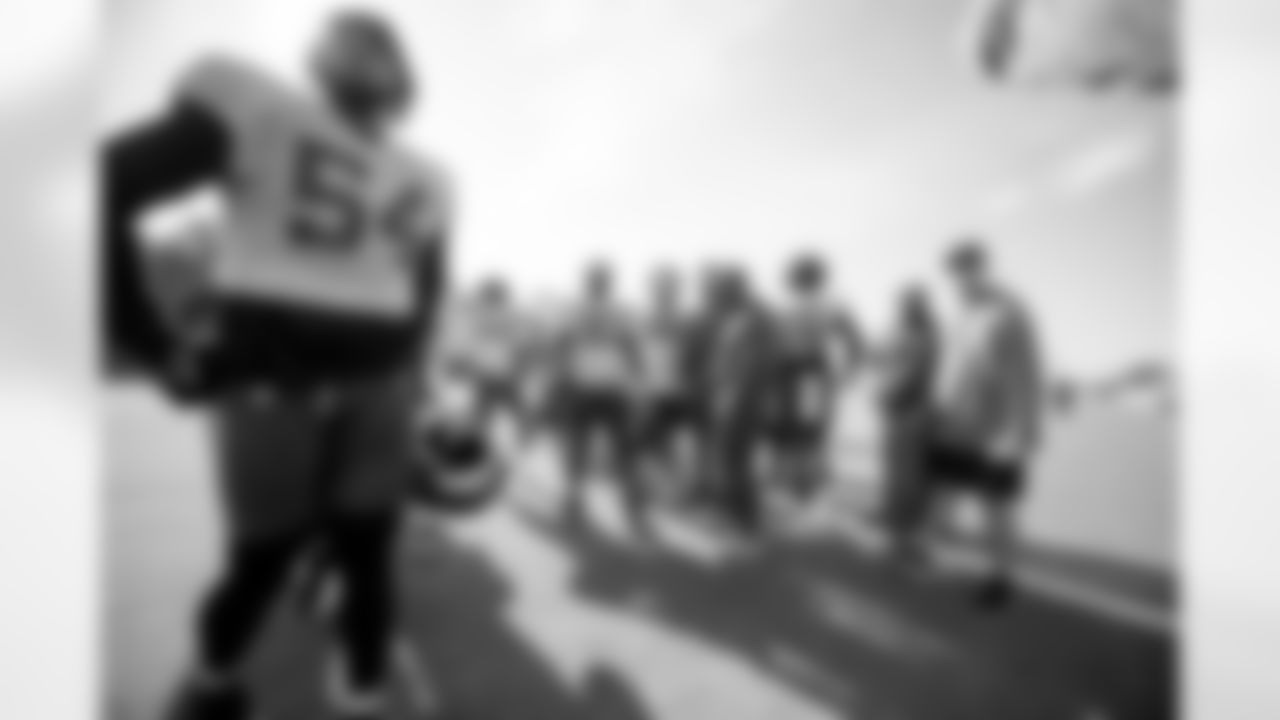54 DE Dayo Odeyingbo , 97 DT Al-Quadin Muhammad, 93 DT Eric Johnson , 90 DT Grover Stewart
2023 Colts Training Camp - Grand Park