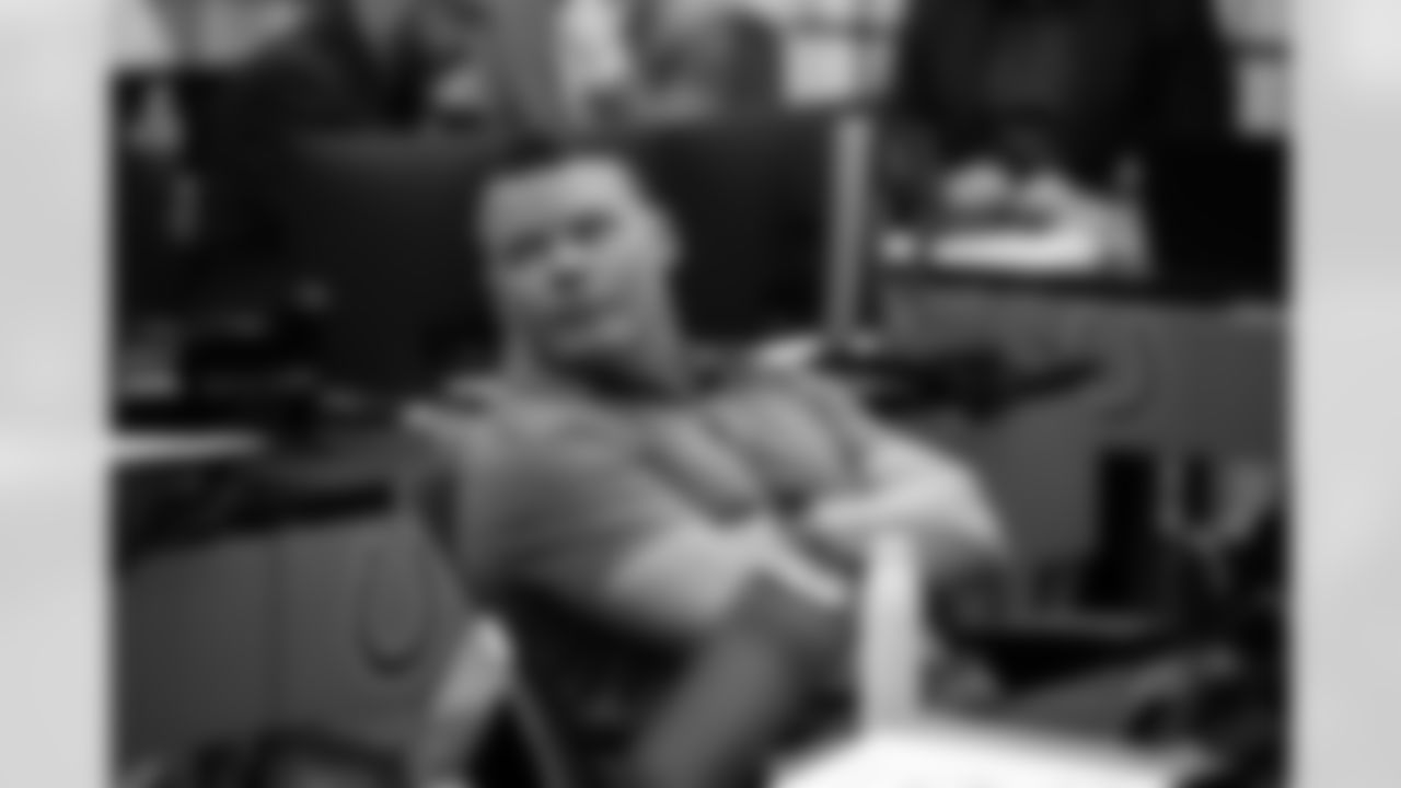 Chris Ballard General Manager,
An inside look at the Colts staff inside the War Room during round two and three of the 2023 NFL Draft.