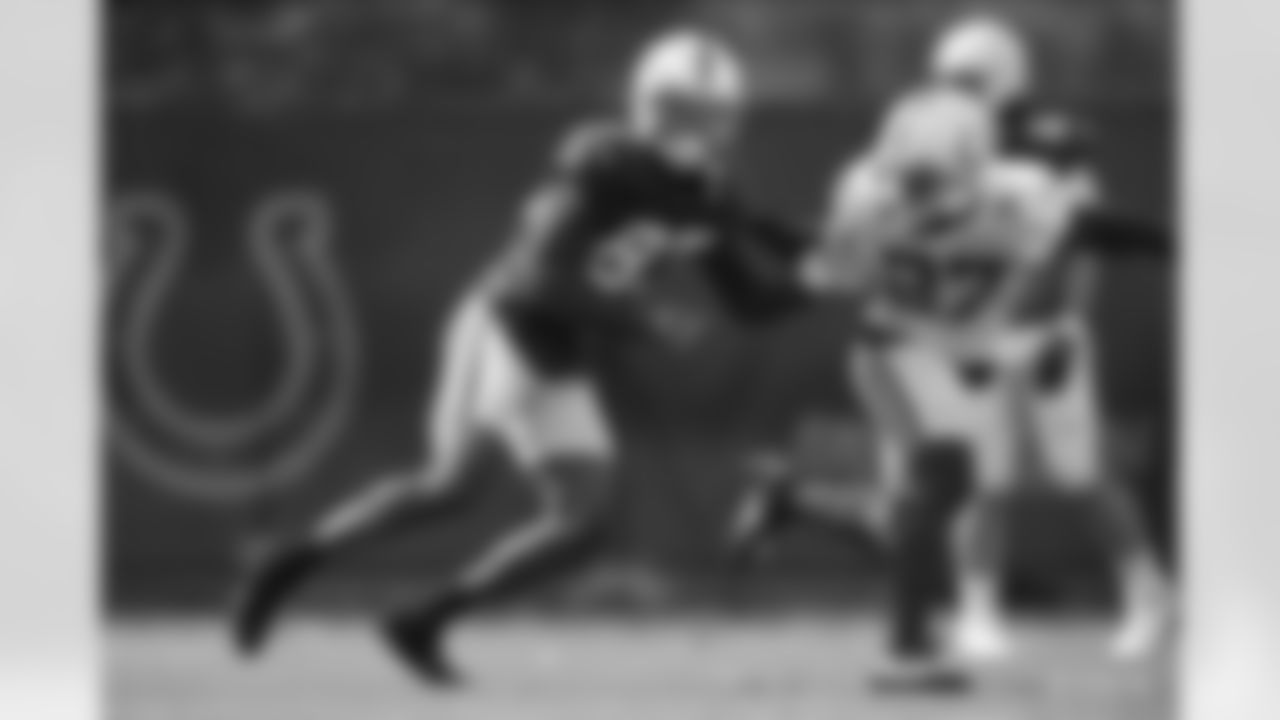 83 WR Marcus Johnson, #27 CB Xavier Rhodes
