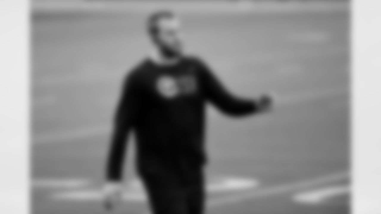 Philadelphia Eagles' Carson Wentz stretches before an NFL football game against the New York Giants, Thursday, Oct. 22, 2020, in Philadelphia. (AP Photo/Derik Hamilton)