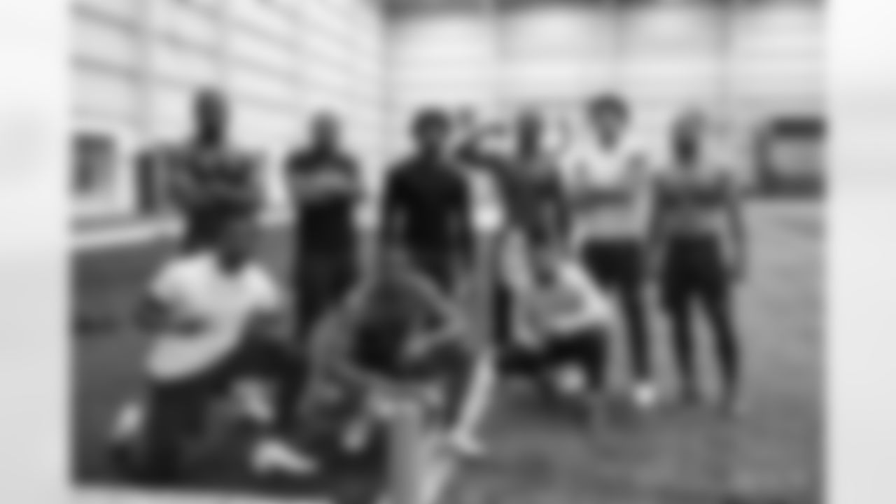 31 CB Brandon Facyson, #34 CB Isaiah Rodgers, #23 CB Kenny Moore II, #38 CB Tony Brown, #40 CB Chris Wilcox, #29 S Will Redmond #39 CB Marvell Tell III, #47 CB Anthony Chesley, #41 CB Alexander Myres
