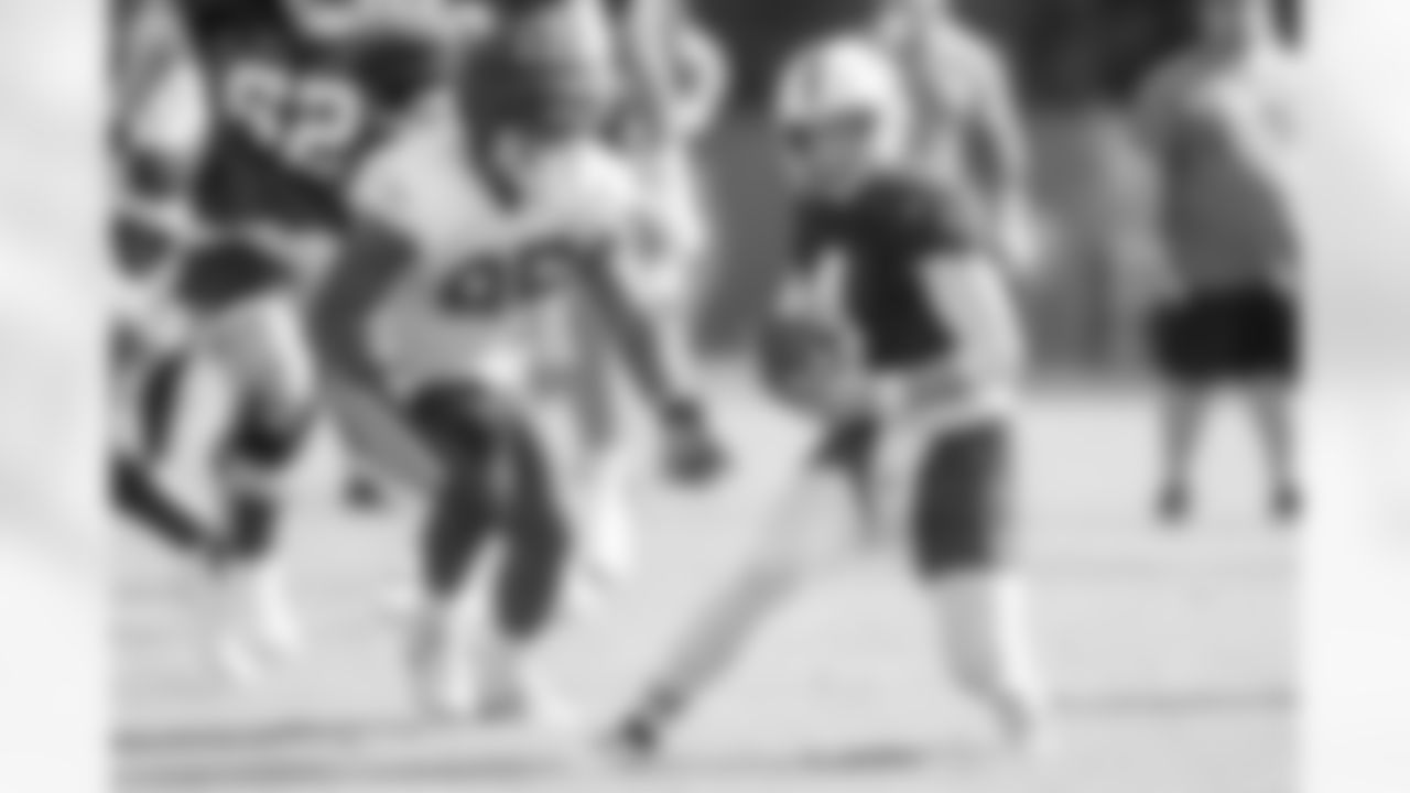 95 DT Adetomiwa Adebawore , 4 QB Sam Ehlinger
2023 Colts Training Camp - Grand Park