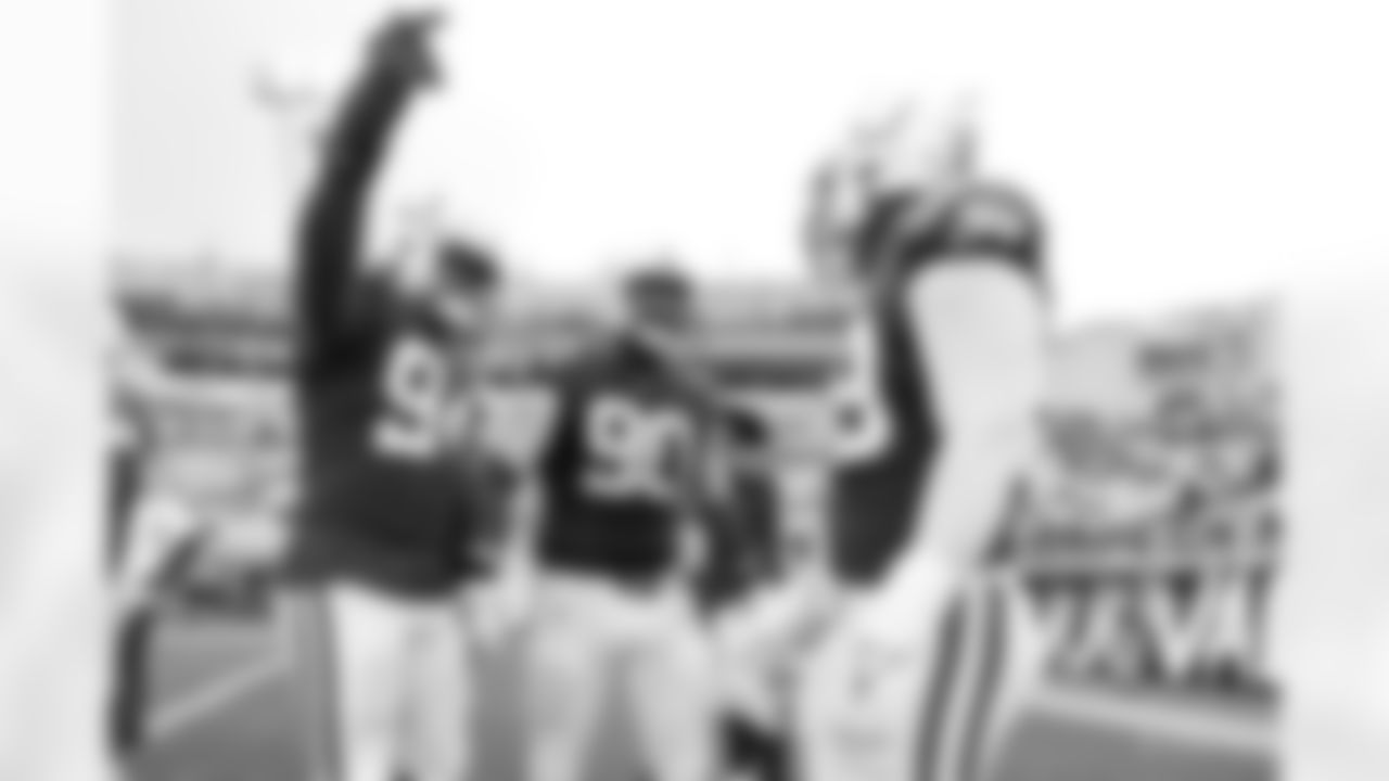 94 DT/DE Tyquan Lewis, #90 DT Grover Stewart, #99 DT DeForest Buckner