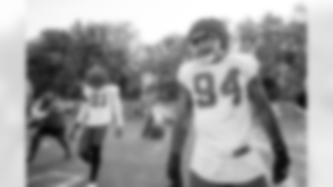 91 DE Titus Leo , 94 DE Tyquan Lewis
2023 Colts Training Camp - Grand Park