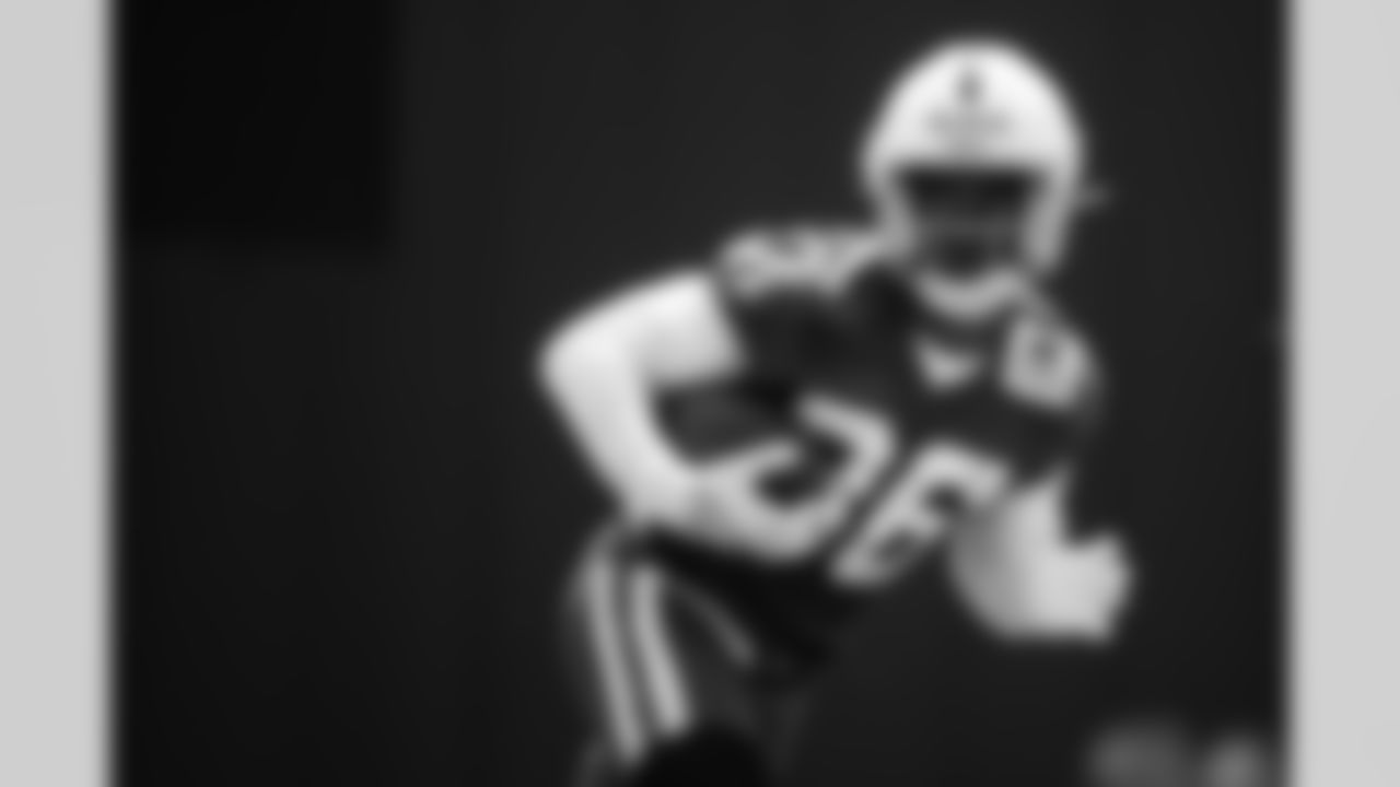 36 S Henry Black,
Players train during OTAs of offseason workouts.