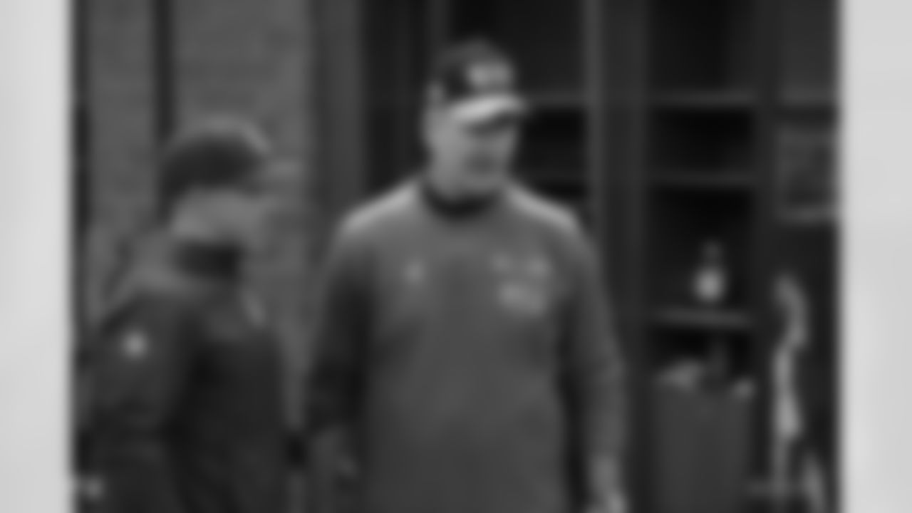 Indianapolis Colts Special Teams Coordinator Bubba Ventrone, Indianapolis Colts Head Coach Frank Reich