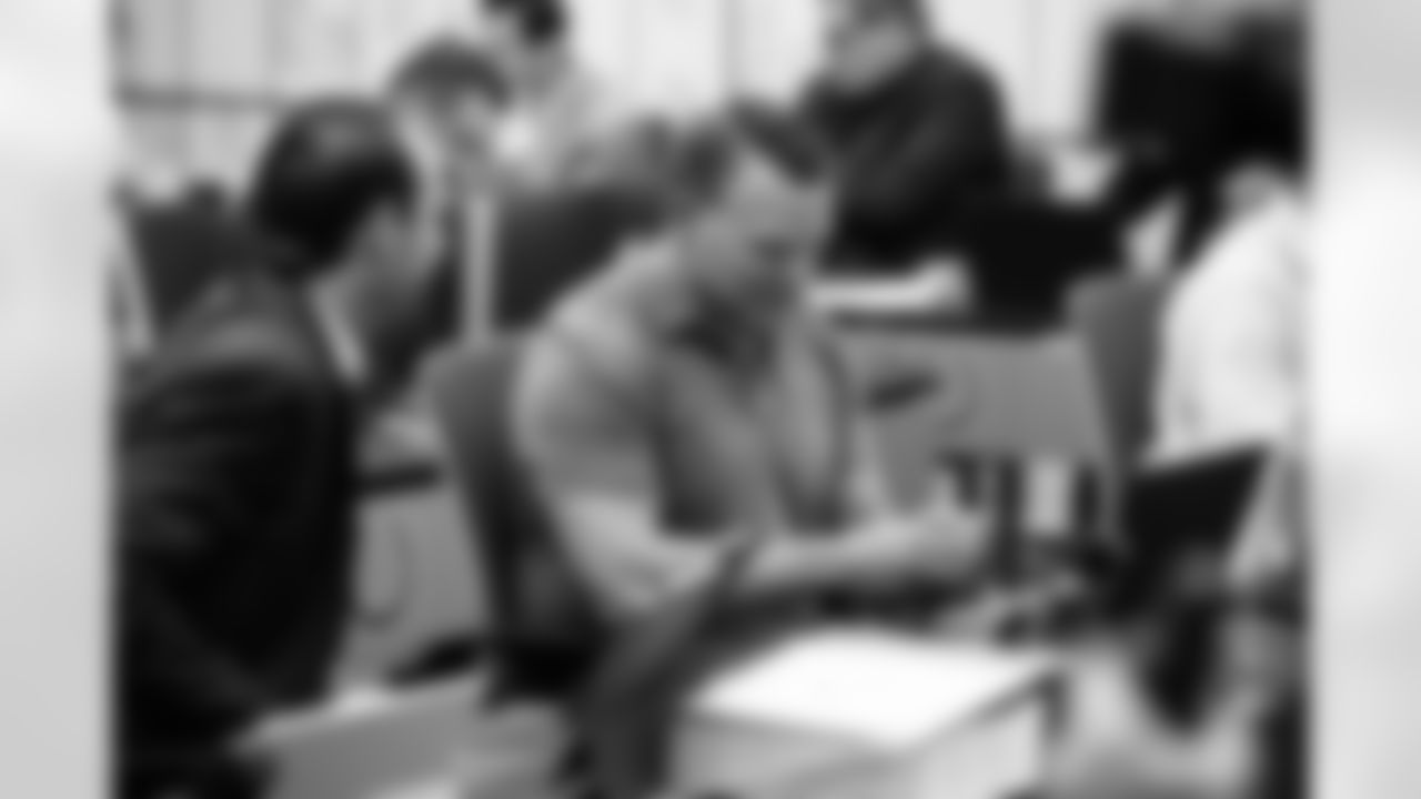 Head Coach Shane Steichen, Chris Ballard General Manager,
An inside look at the Colts staff inside the War Room during round two and three of the 2023 NFL Draft.