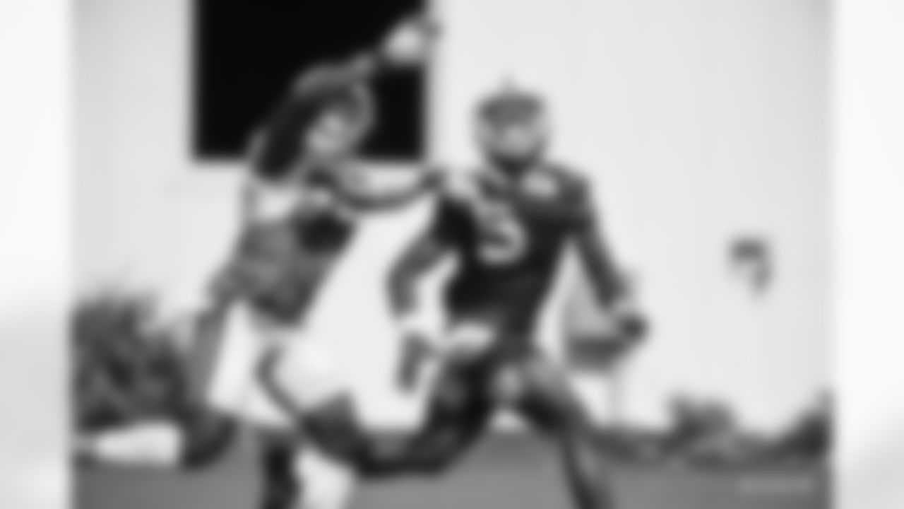 23 CB Kenny Moore II, #5 WR DeMichael Harris