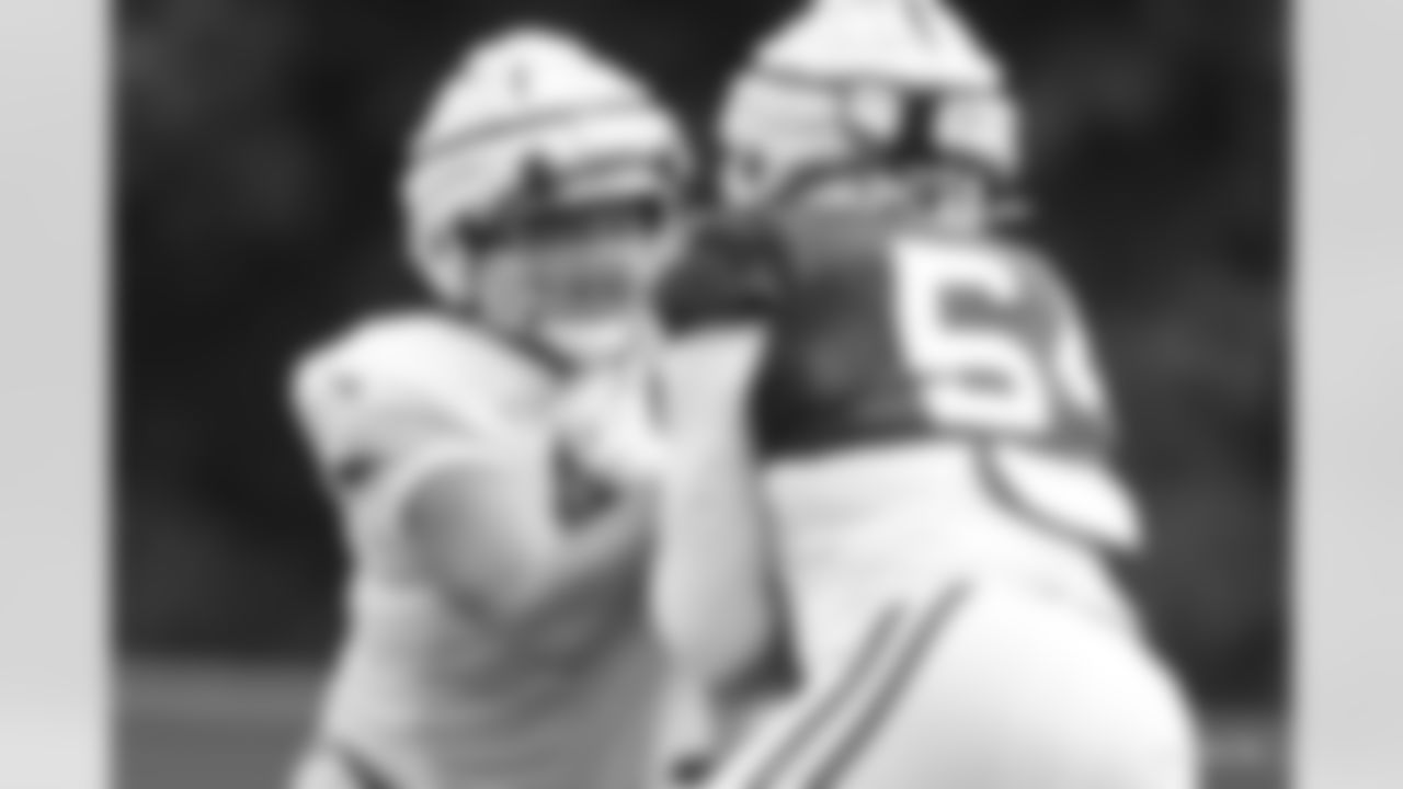 60 G Josh Seltzner, #54 DE Dayo Odeyingbo