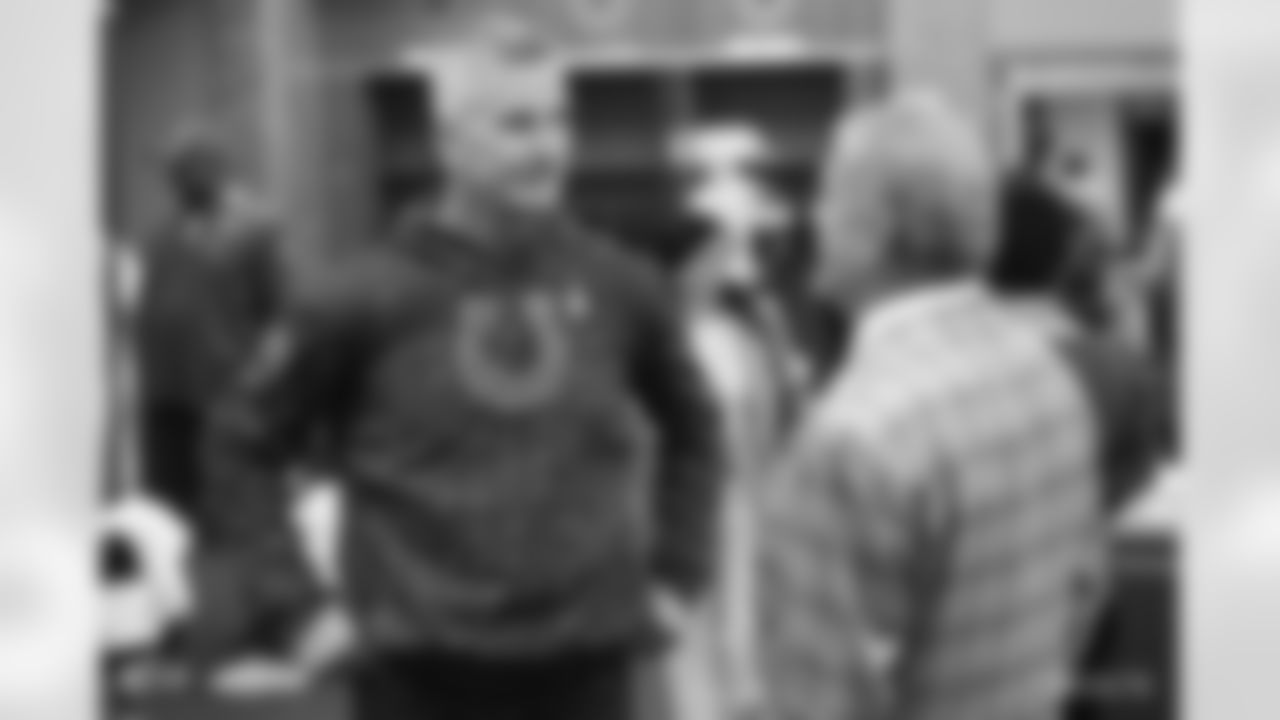 Indianapolis Colts Head Coach Frank Reich, James Irsay Owner and CEO