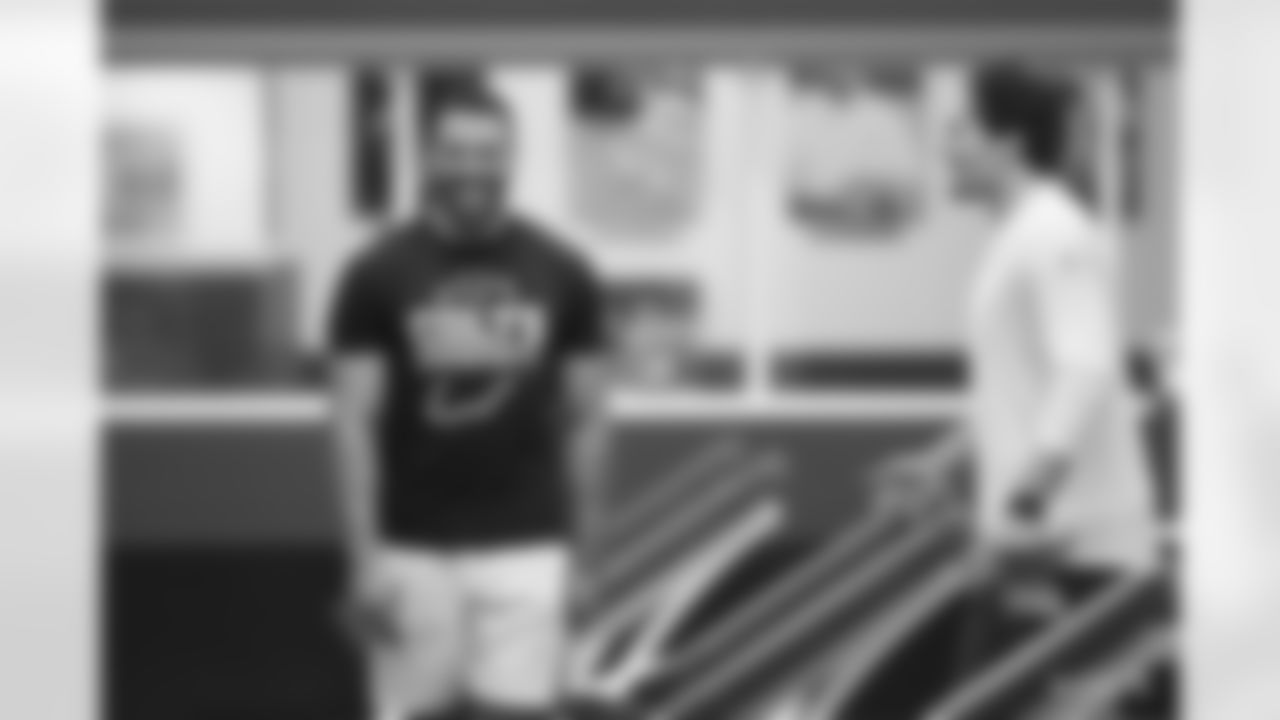 83 TE Kylen Granson, #48 TE Nikola Kalinic