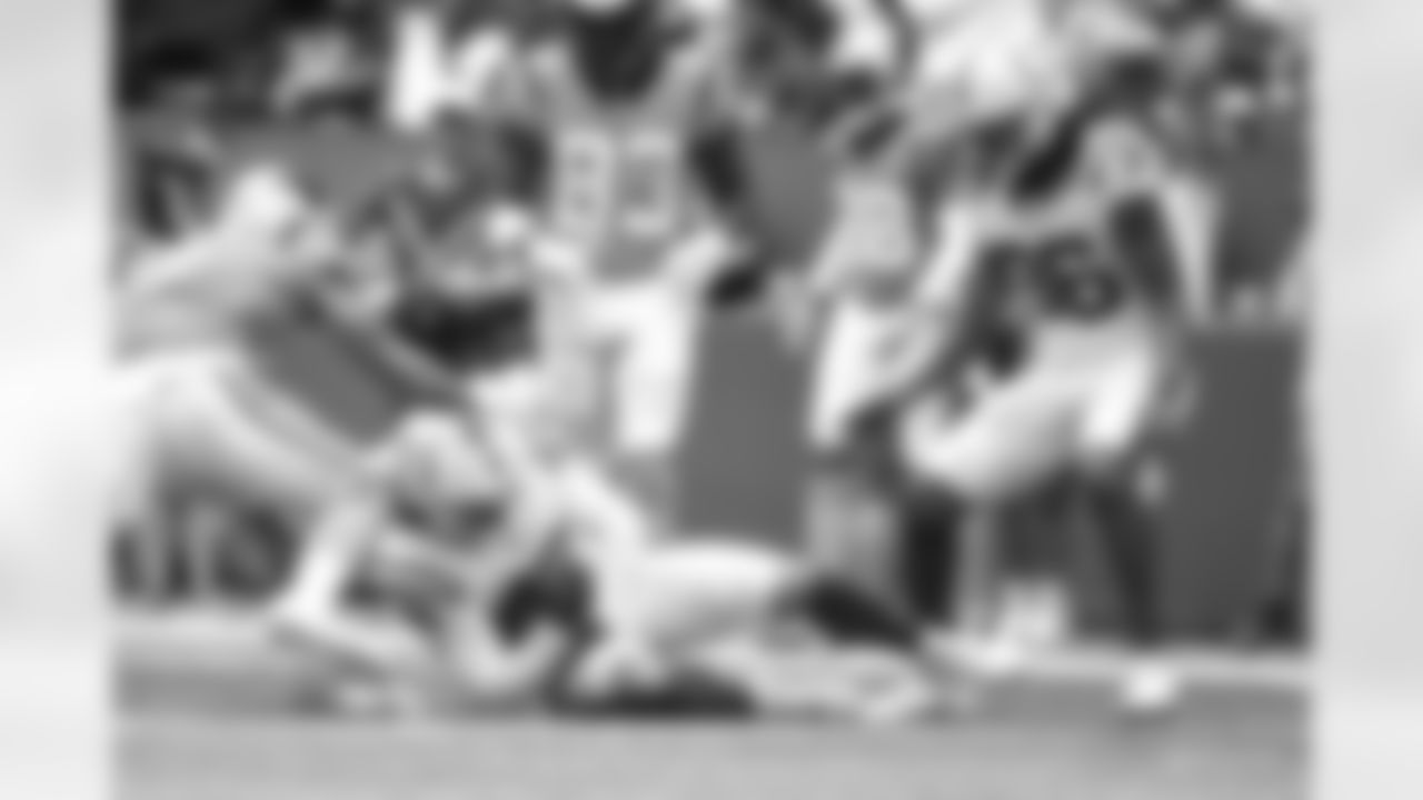 46 LS Luke Rhodes, #36 CB Andre Chachere