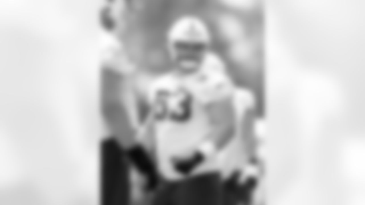 63 G Danny Pinter
Players train during Phase III OTAs of offseason workouts.