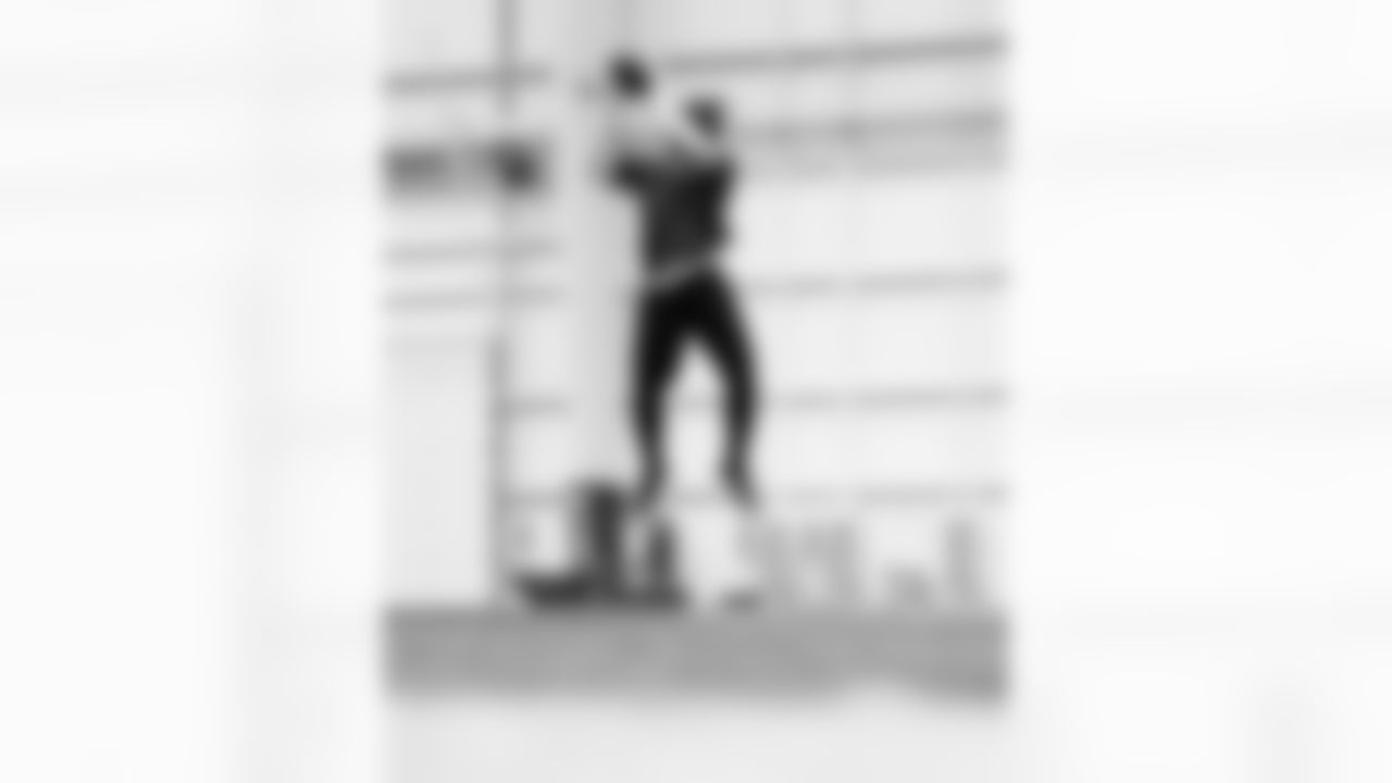 36 S Henry Black,
Players train during Phase II of offseason workouts.