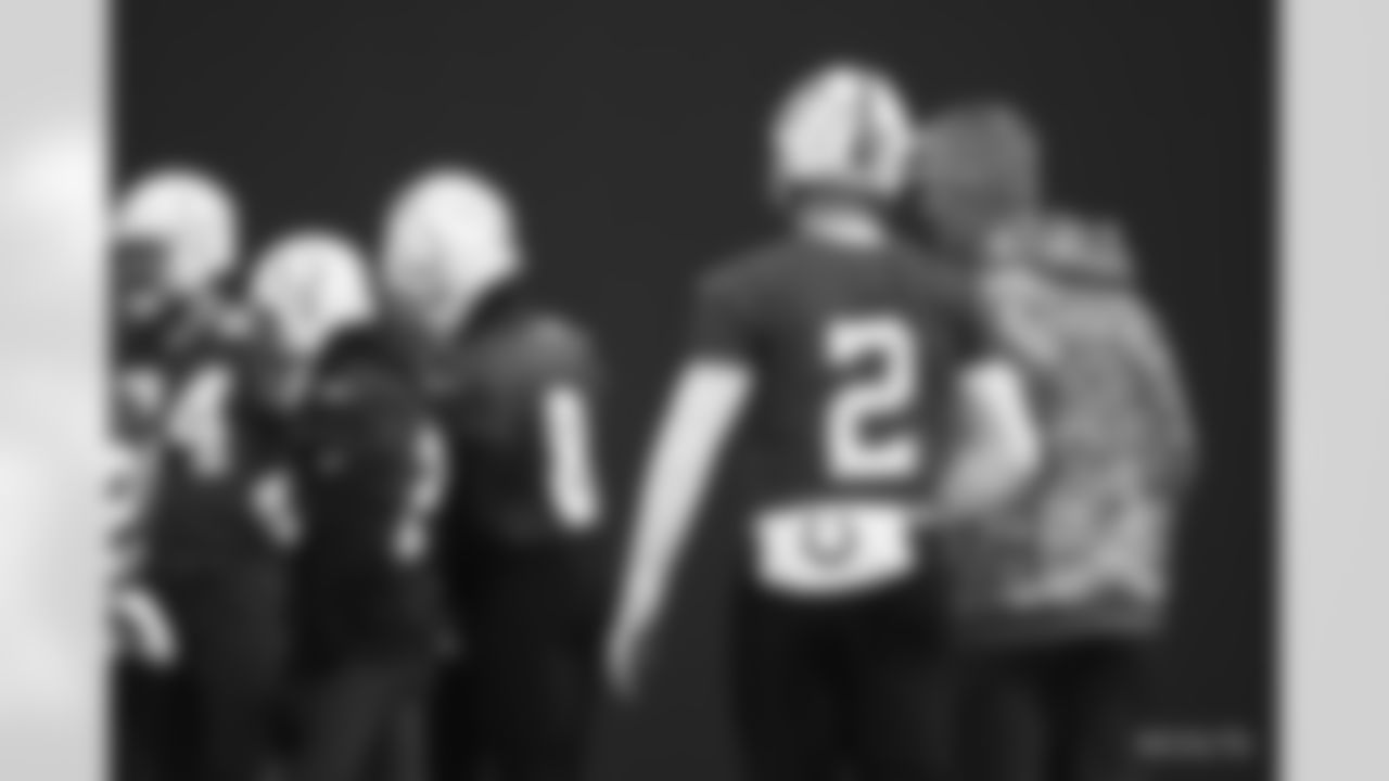 Indianapolis Colts Head Coach Frank Reich, #2 QB Carson Wentz