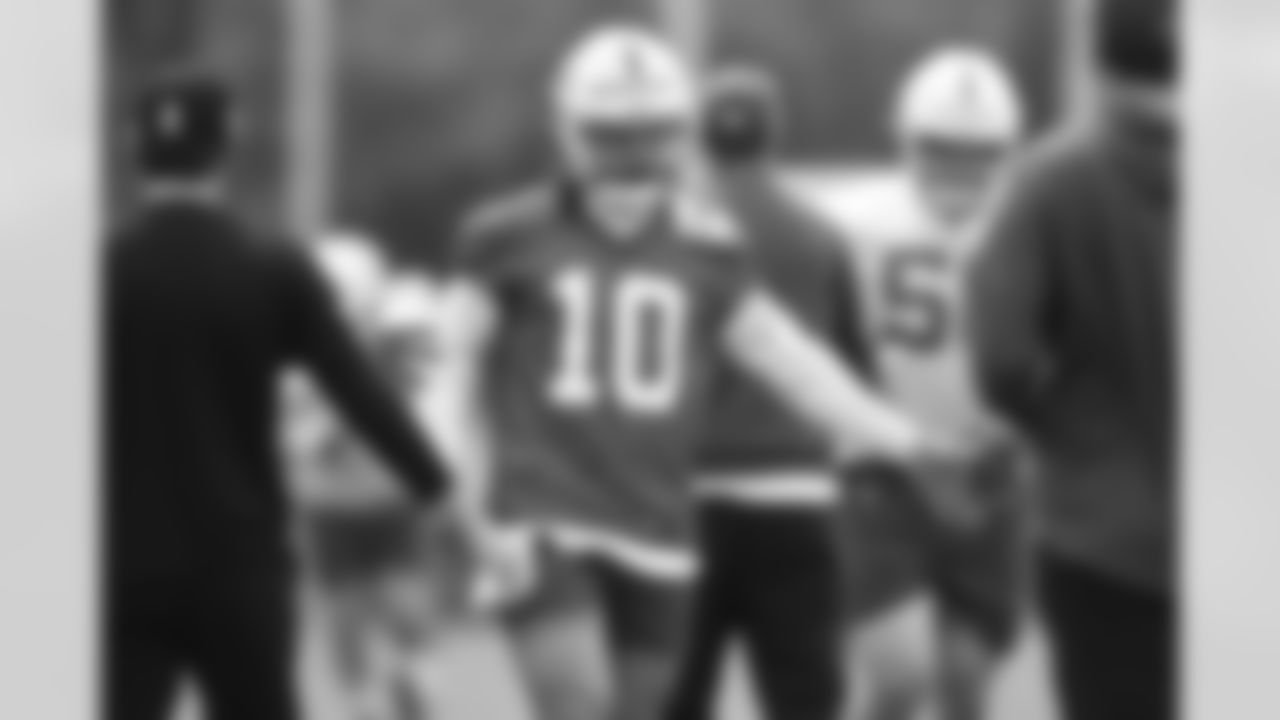 10 QB Gardner Minshew II
Players practice during voluntary minicamp offseason workouts.