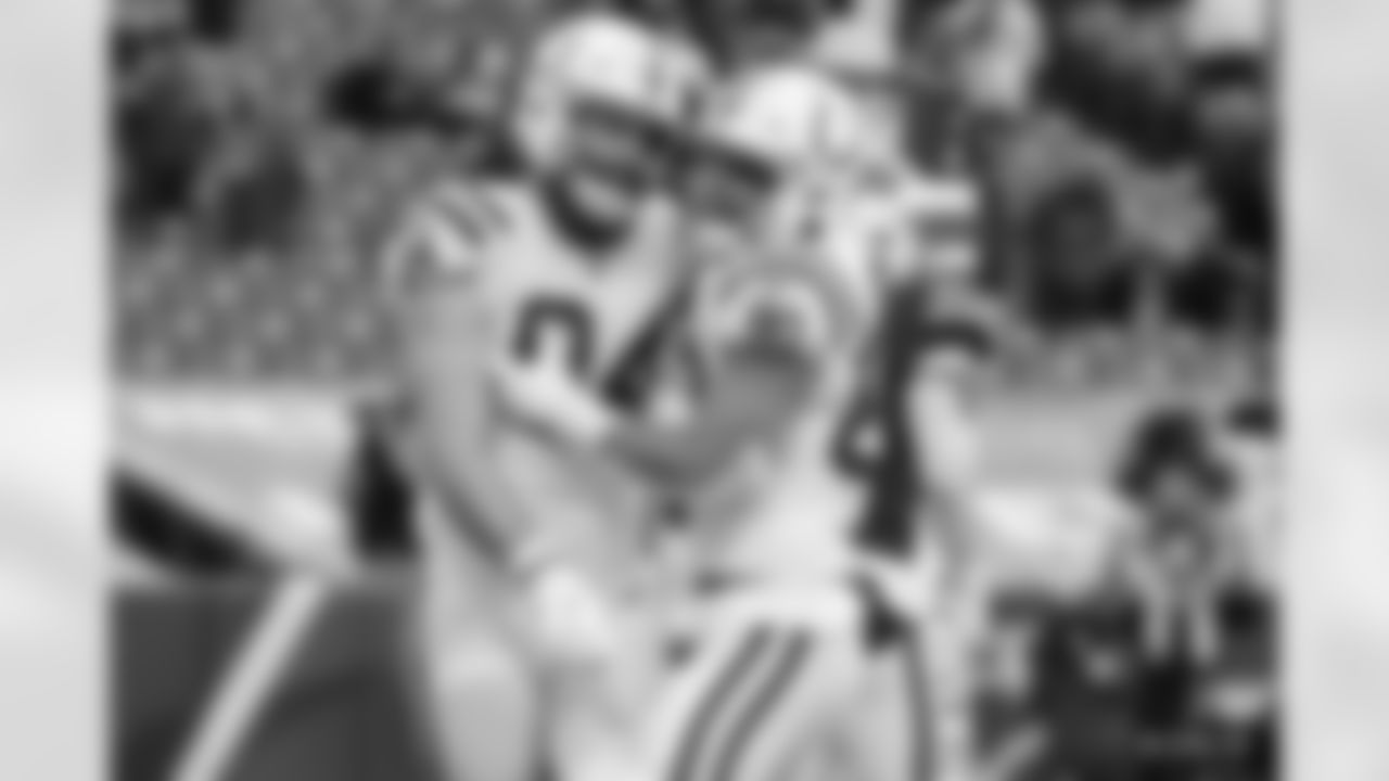 84 TE Jack Doyle, #80 TE Trey Burton
