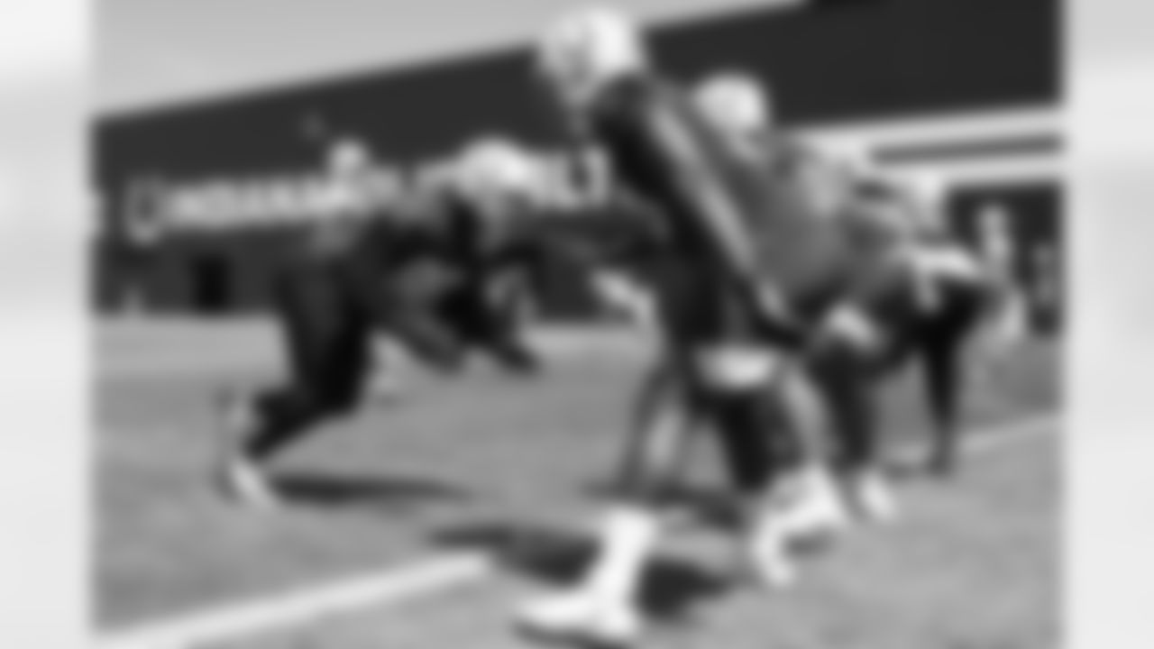 99 DT DeForest Buckner
Players practice during voluntary minicamp offseason workouts.