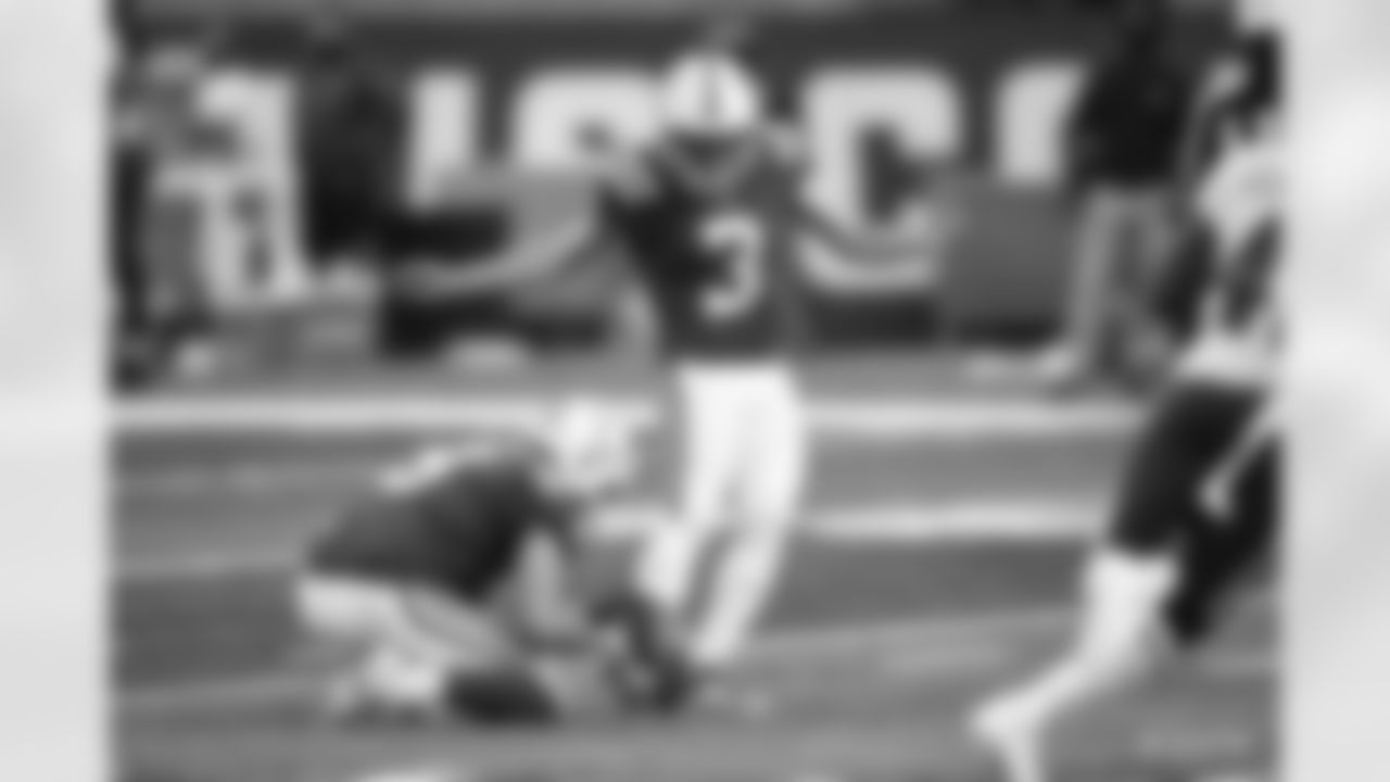8 P Rigoberto Sanchez, #3 K Rodrigo Blankenship
