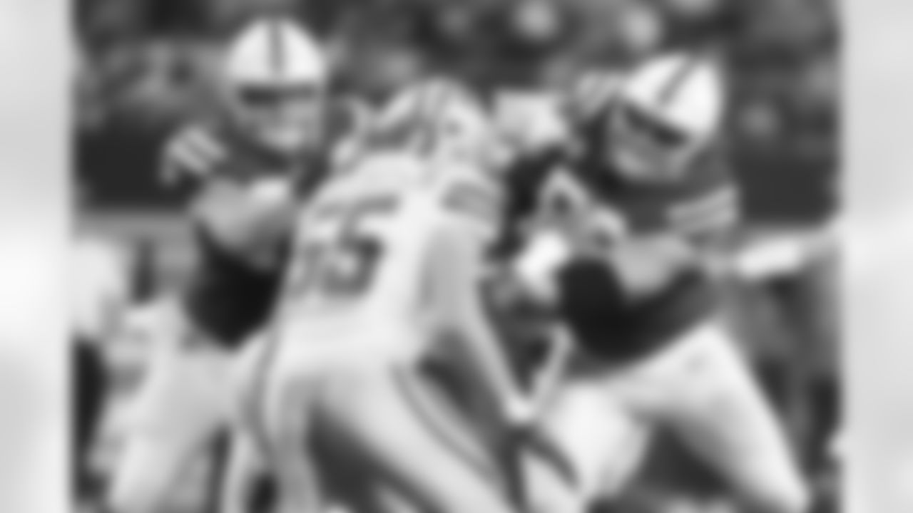 78 C Ryan Kelly, #56 C/G Quenton Nelson